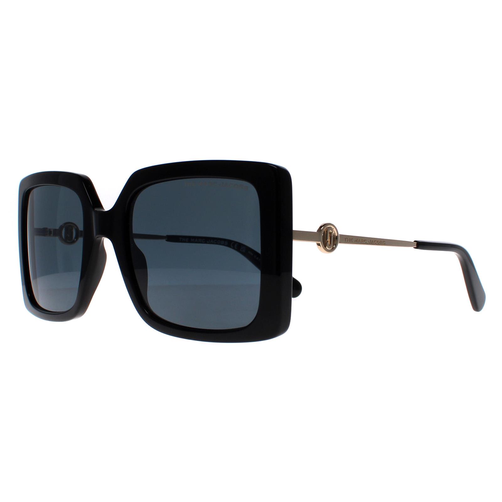 Black Marc Jacobs Black Square Black Grey MARC 579/S, Image 2 of 4
