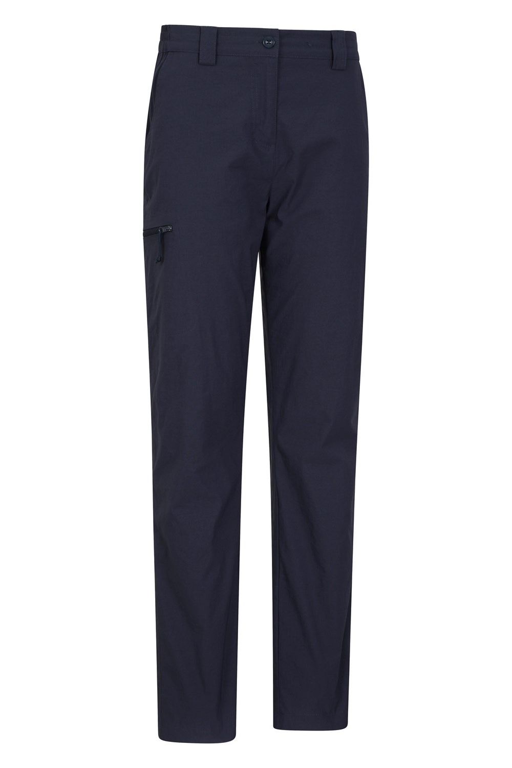 Navy Hiker Stretch Short Winter Trousers, Image 4 of 4