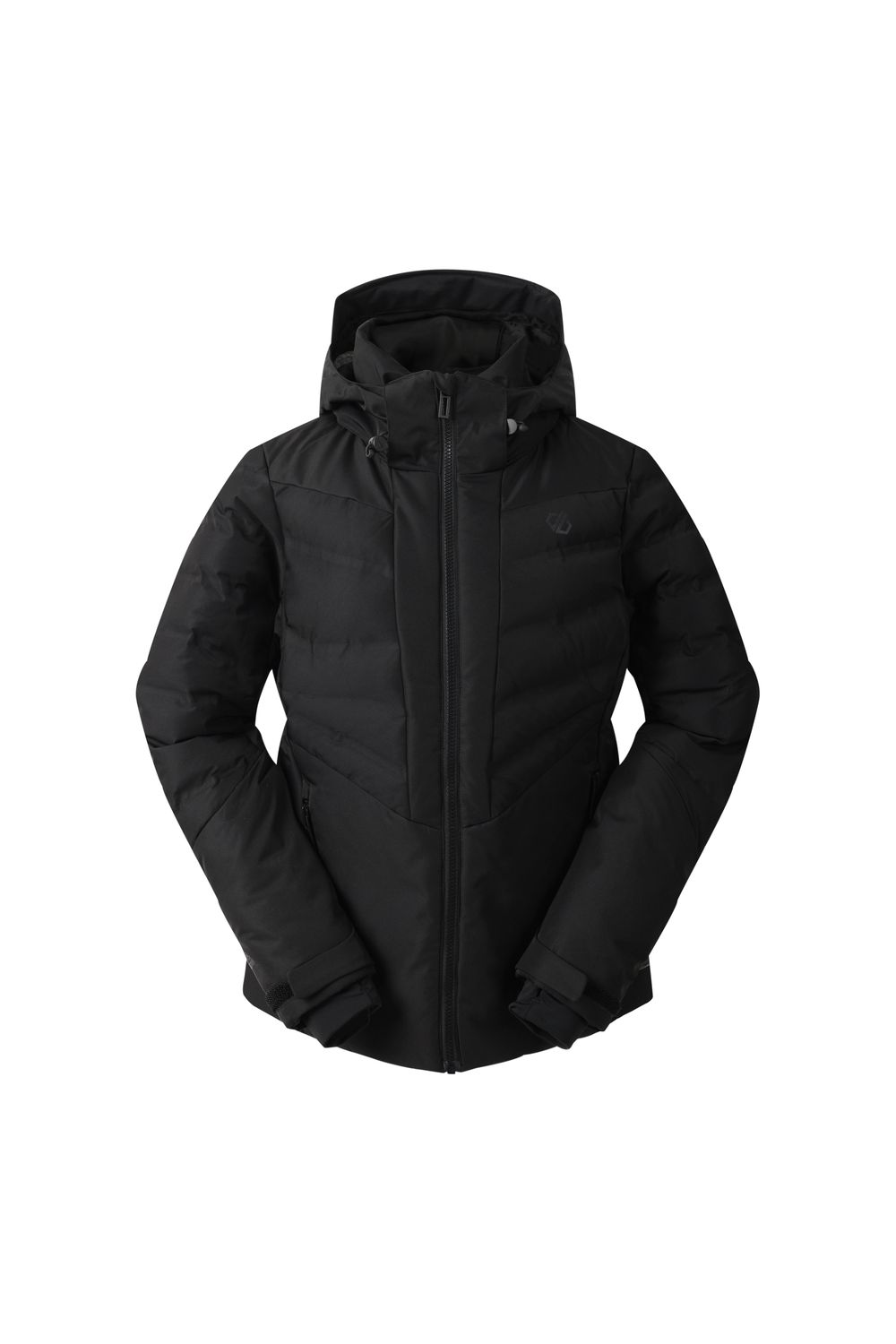 Black Gliding Waterproof Ski Jacket, Image 2 of 5