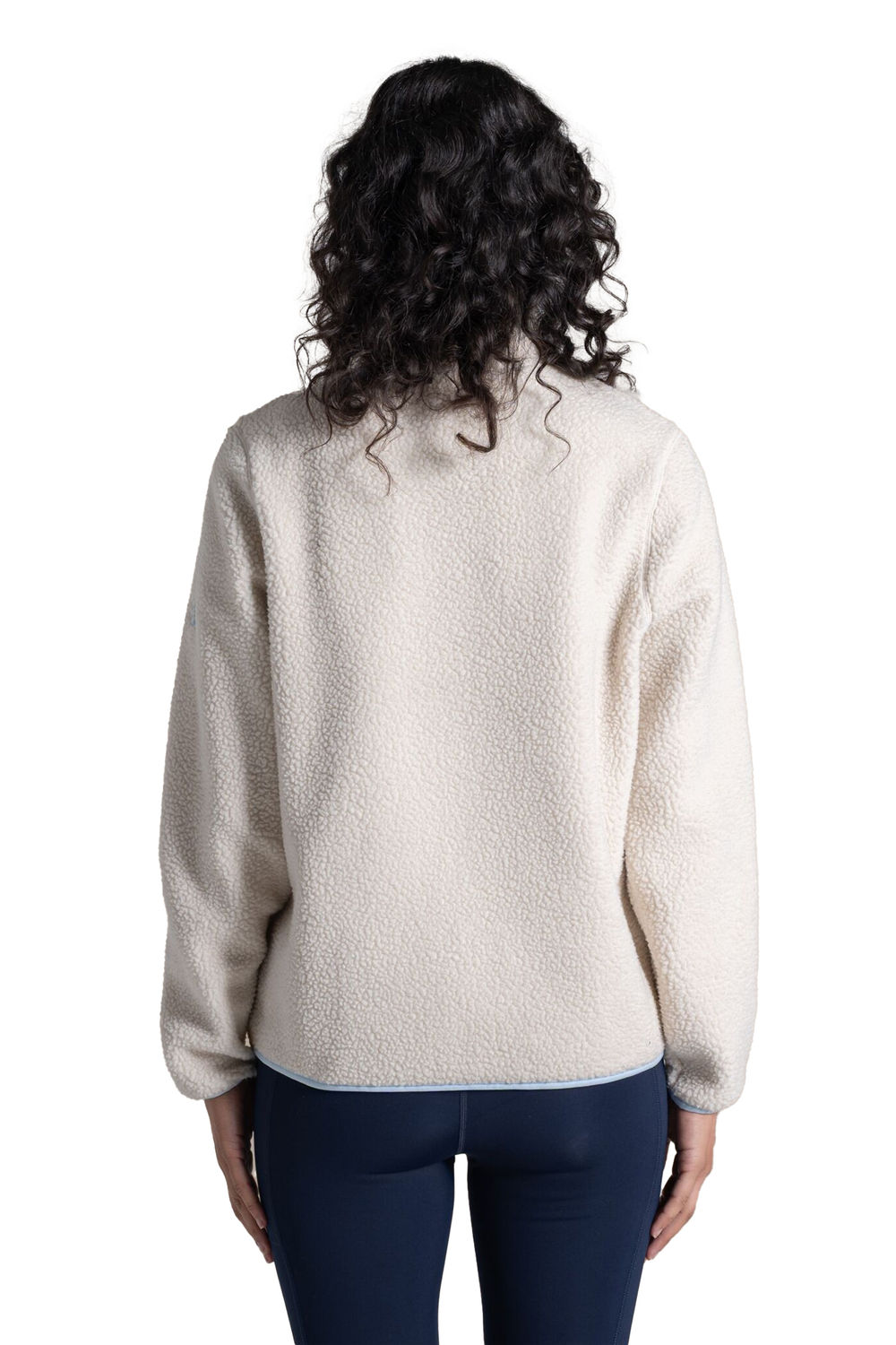 Ecru National Trust Floral Fleece Jacket, Image 2 of 3