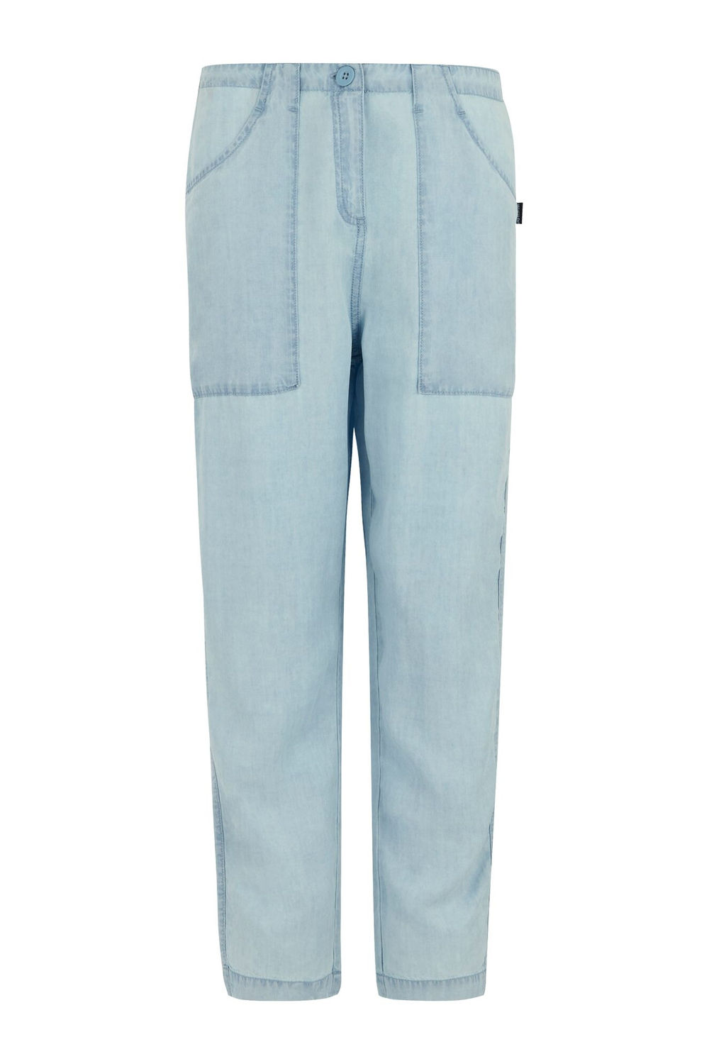 Denim Shorebella Capri Trousers, Image 1 of 6