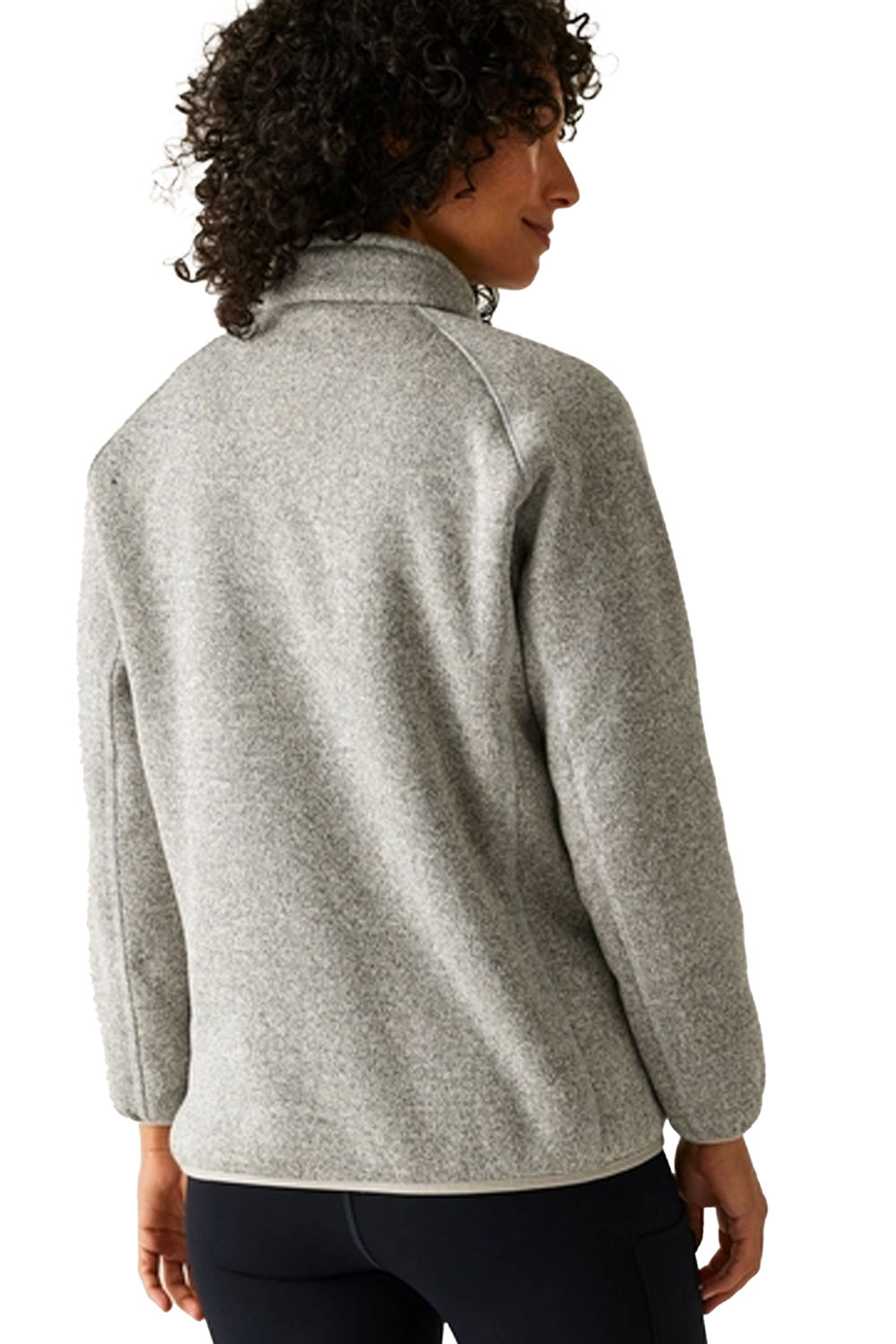 Light Grey Mellrey Full Zip Fleece, Image 5 of 6