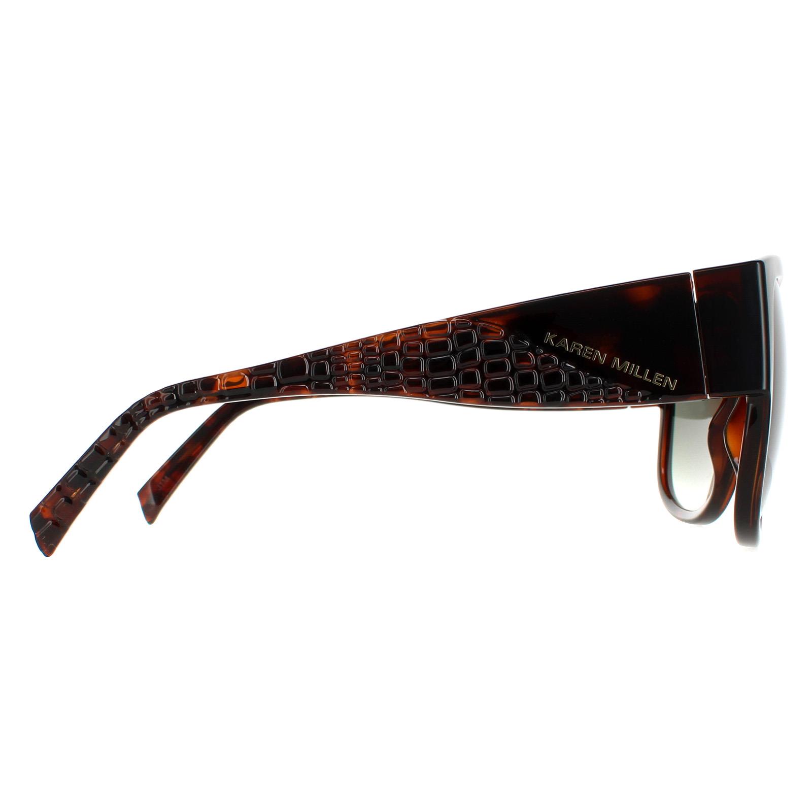 Brown Karen Millen Brown Round Brown Grey Gradient KM5050, Image 4 of 4