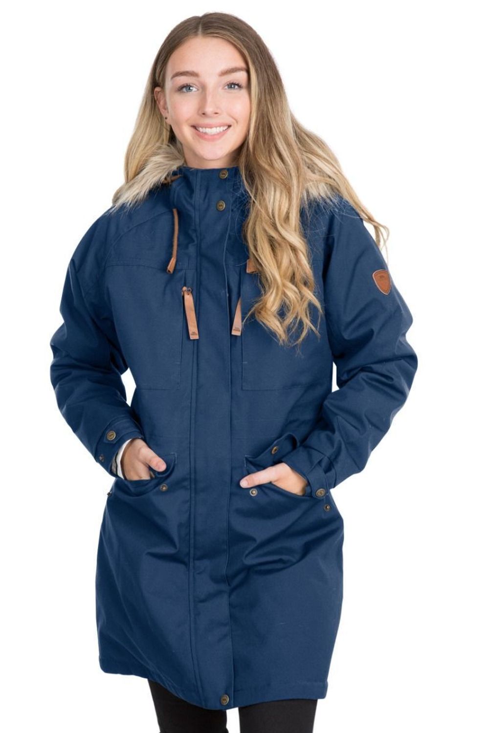 Navy Faithful Waterproof Jacket, Image 6 of 8