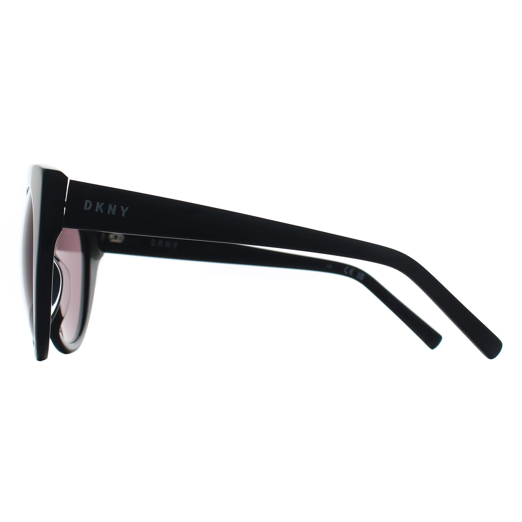 Black DKNY Black Round Black Grey DK517S, Image 3 of 3