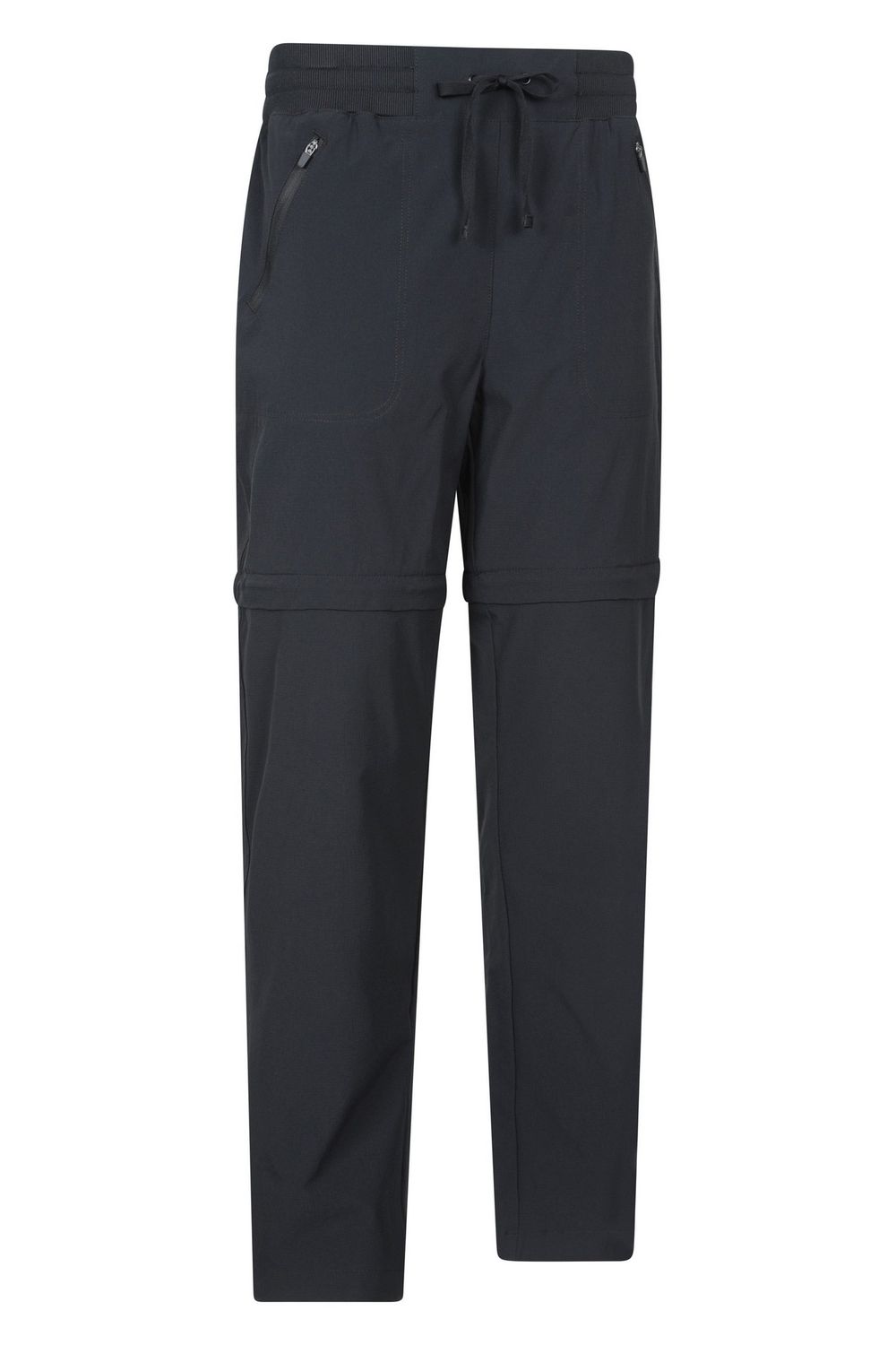 Black Explorer ZipOff Trousers, Image 3 of 4