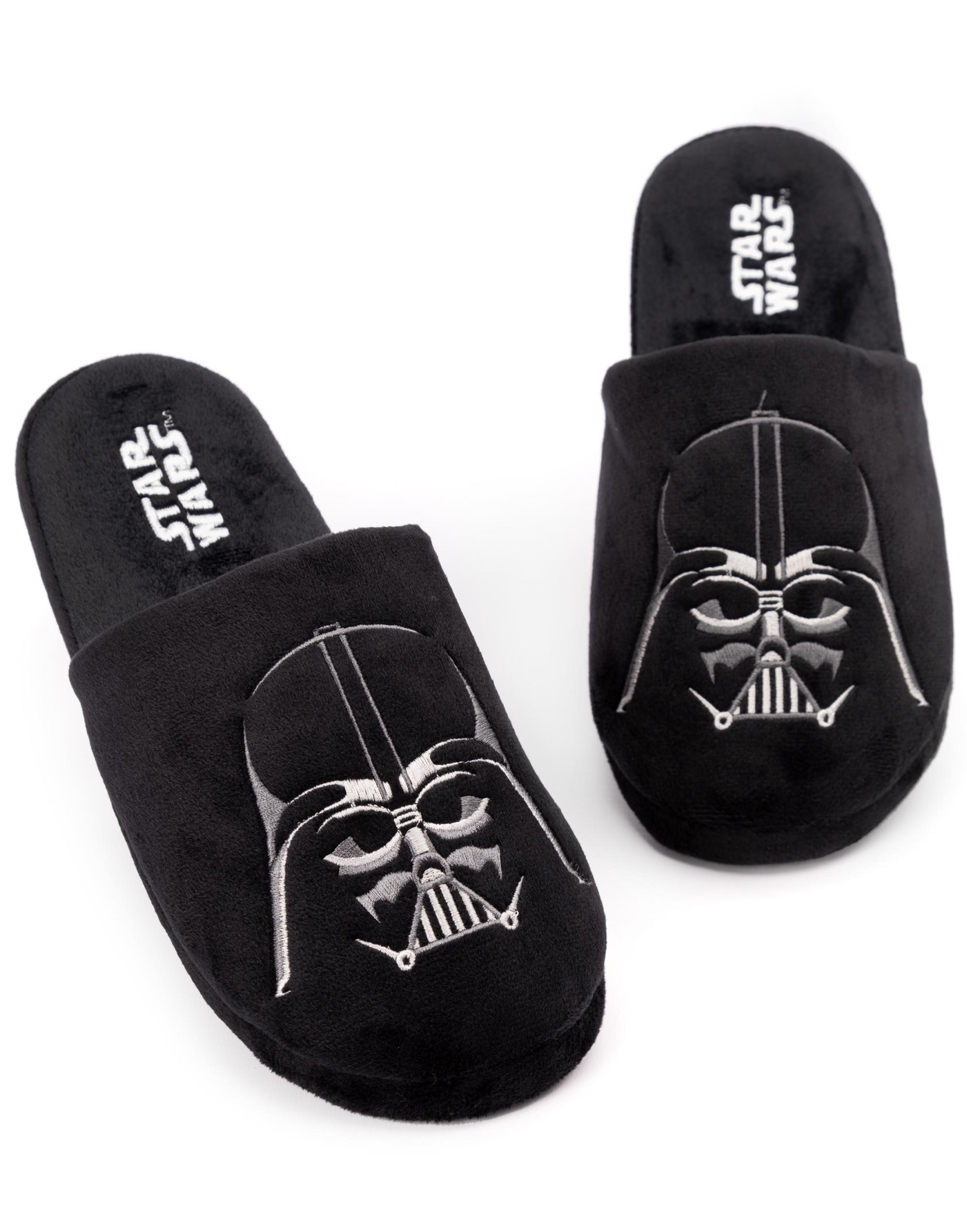Black Star Wars Darth Vader UK Slippers, Image 1 of 6