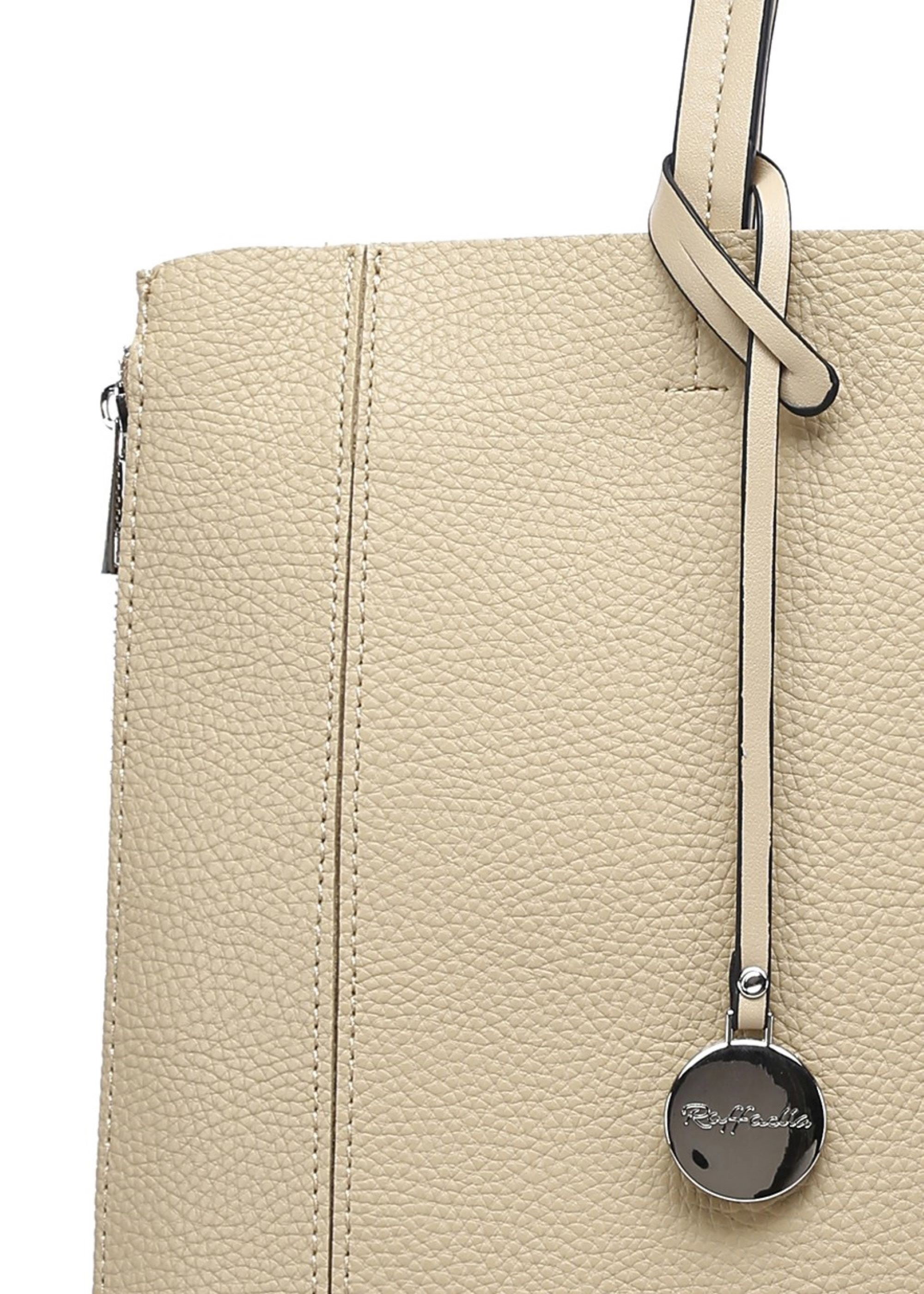Beige Raffaella Beige Large Shopper Bag, Image 2 of 2