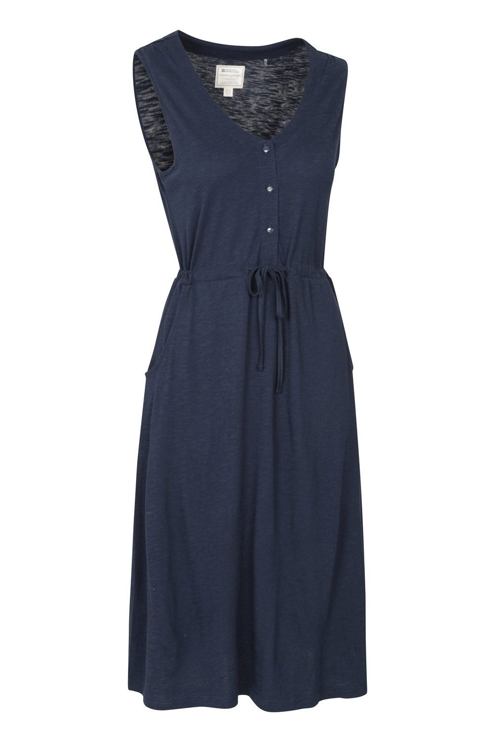 Navy Bahamas Sleeveless Dress, Image 3 of 6