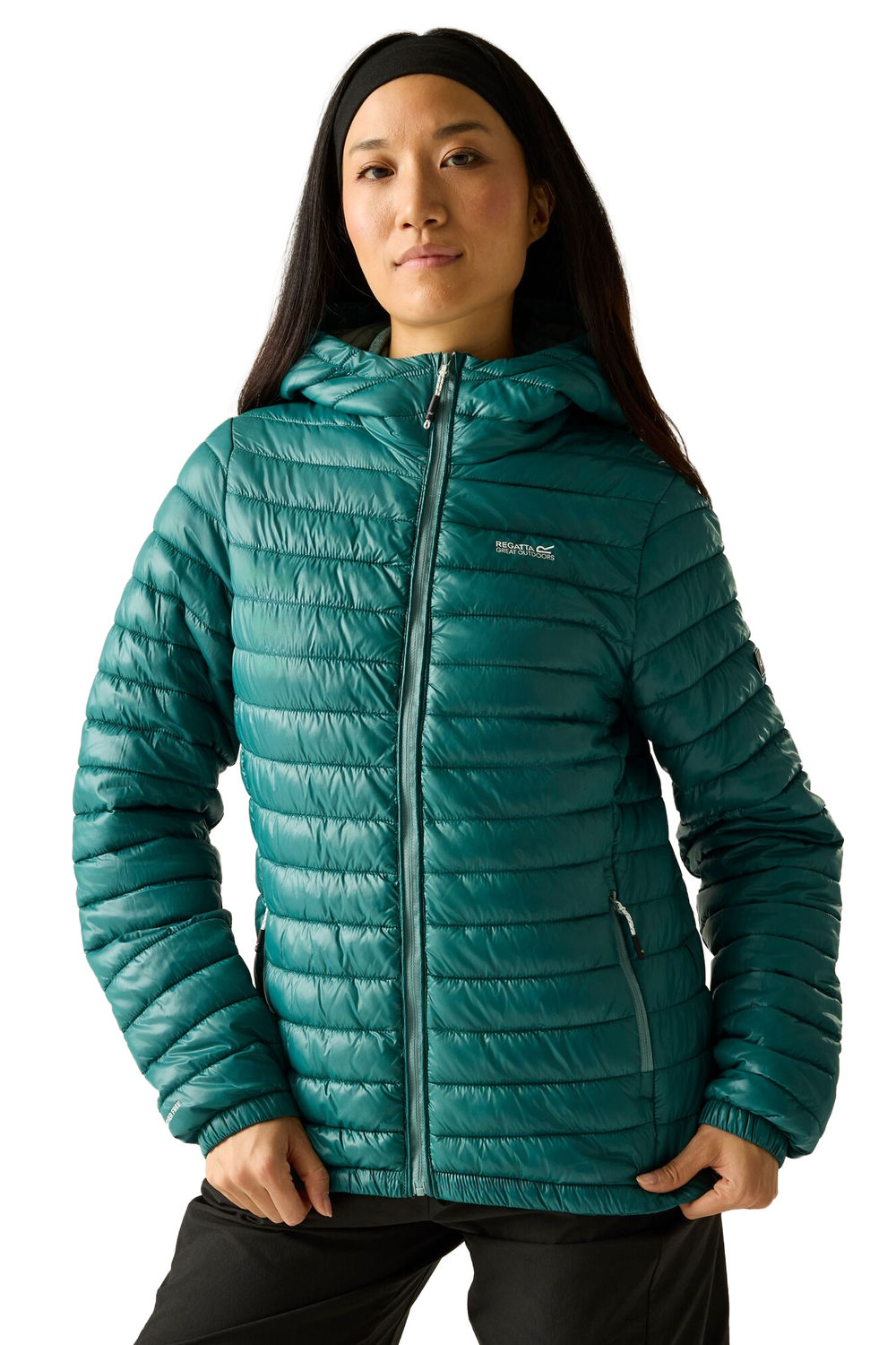 Green Regatta Green Hurden Padded Jacket, Image 4 of 4