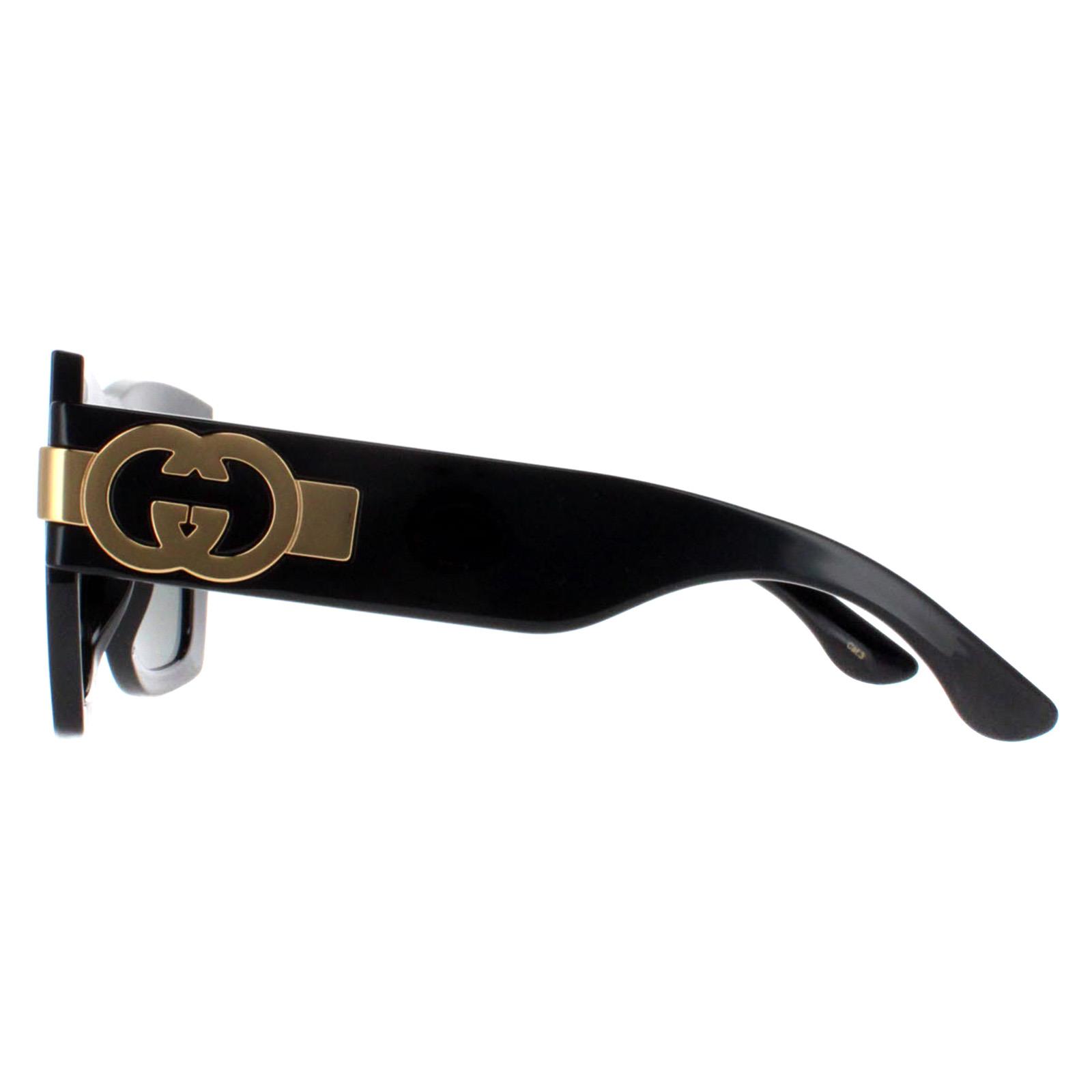 Square Black with Gold Grey GG1688S, Image 3 of 6