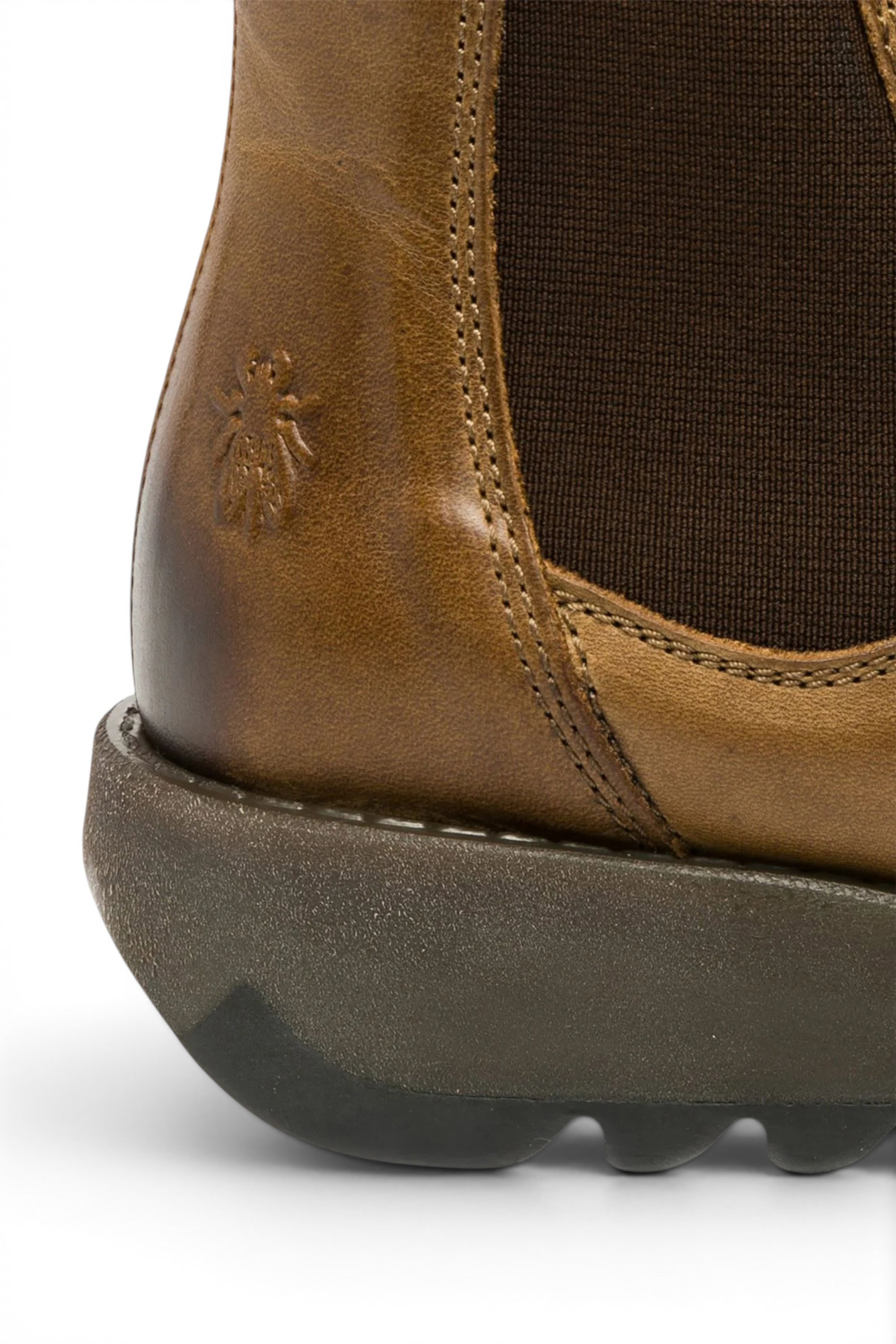 Brown Womens Casual Ankle Heel Boots -SALV195, Image 5 of 7