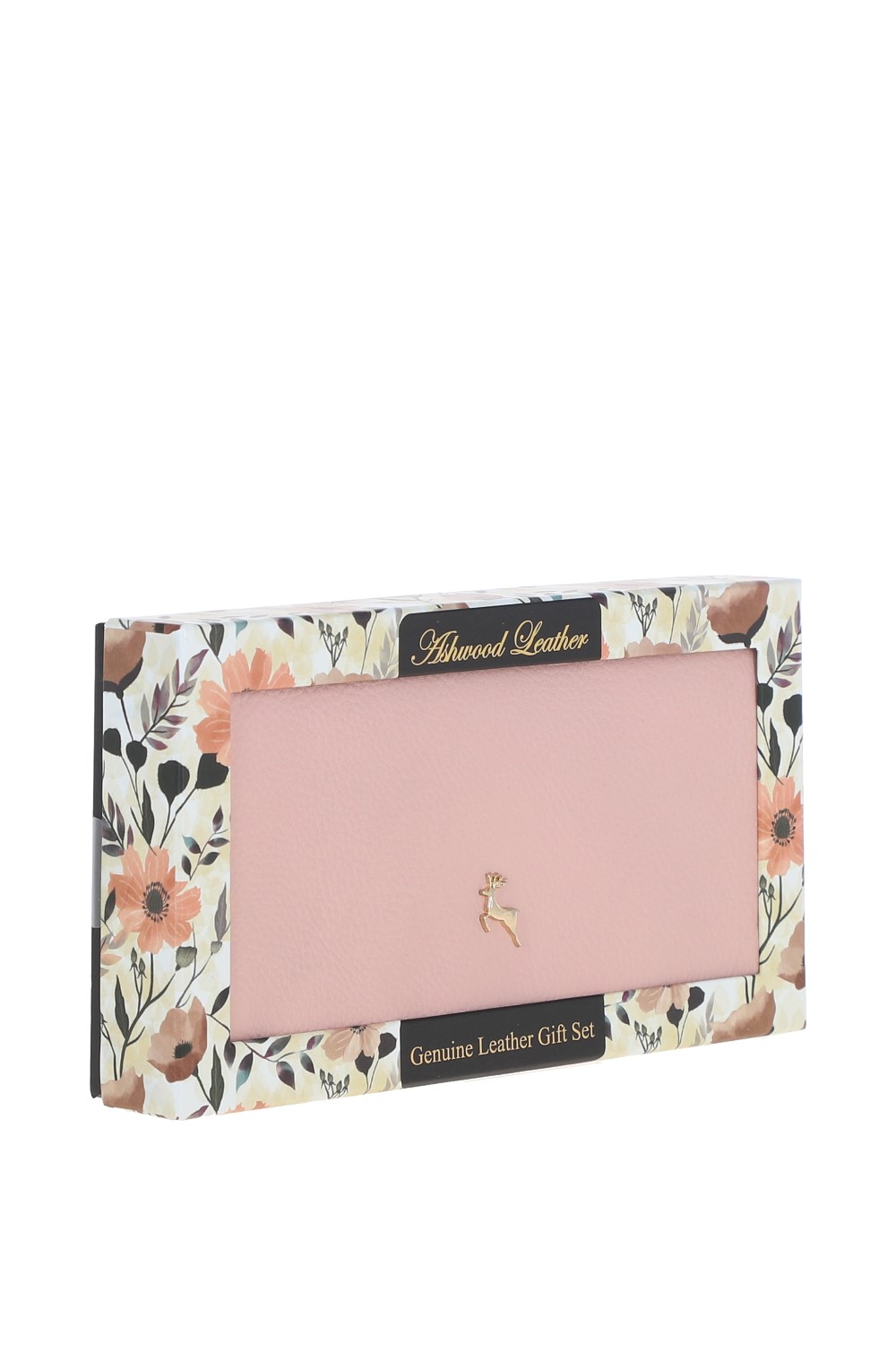 Pink 'Arcobaleno' 12 Card RFID Protected Leather Purse, Image 4 of 4