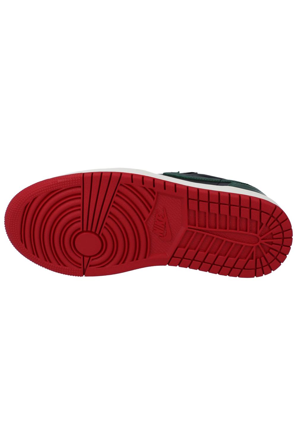 Black Nike Womens Air Jordan 1 Retro Low Og Trainers, Image 6 of 6