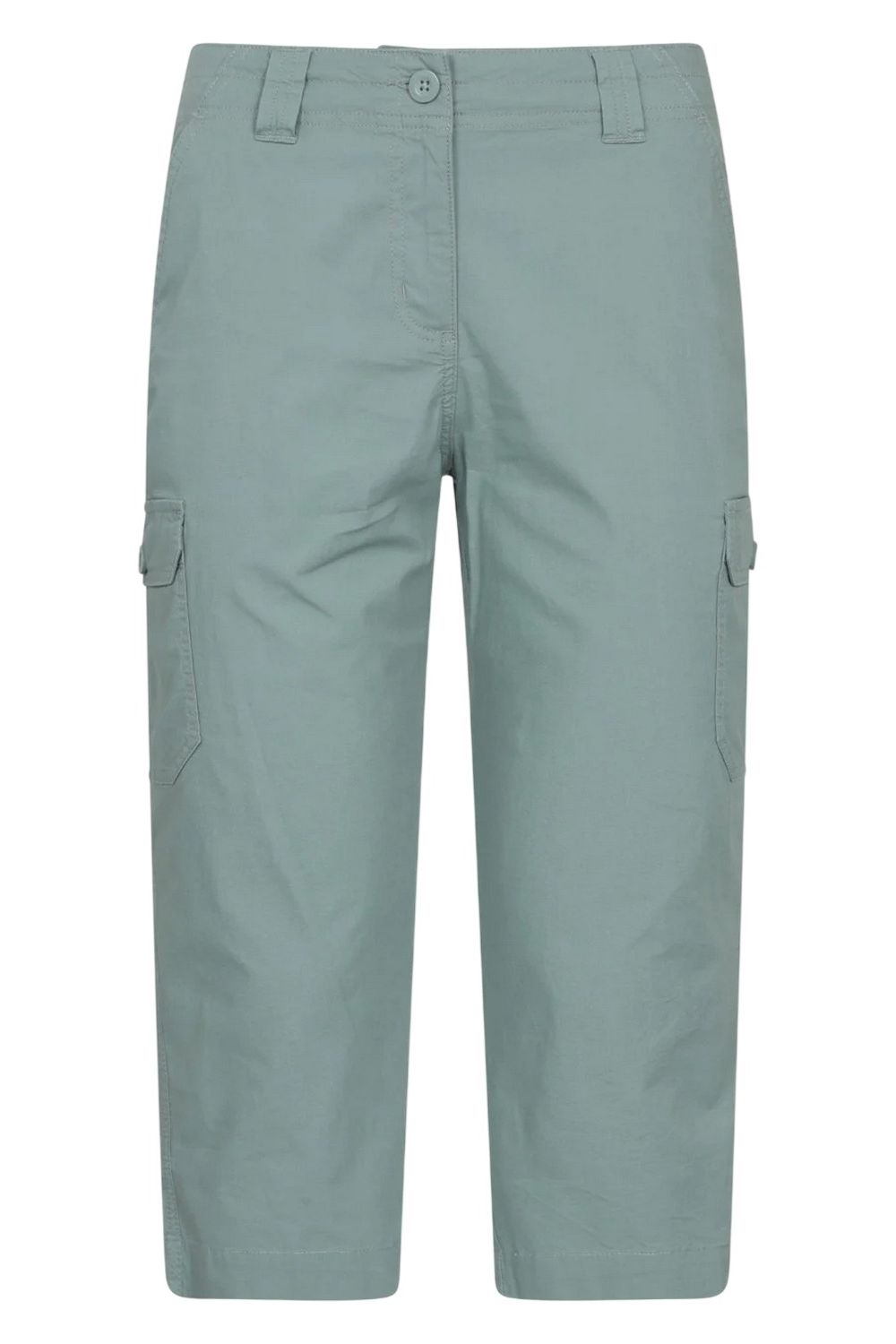  Coastal Stretch Capri Cargo Trousers, Image 1 of 5