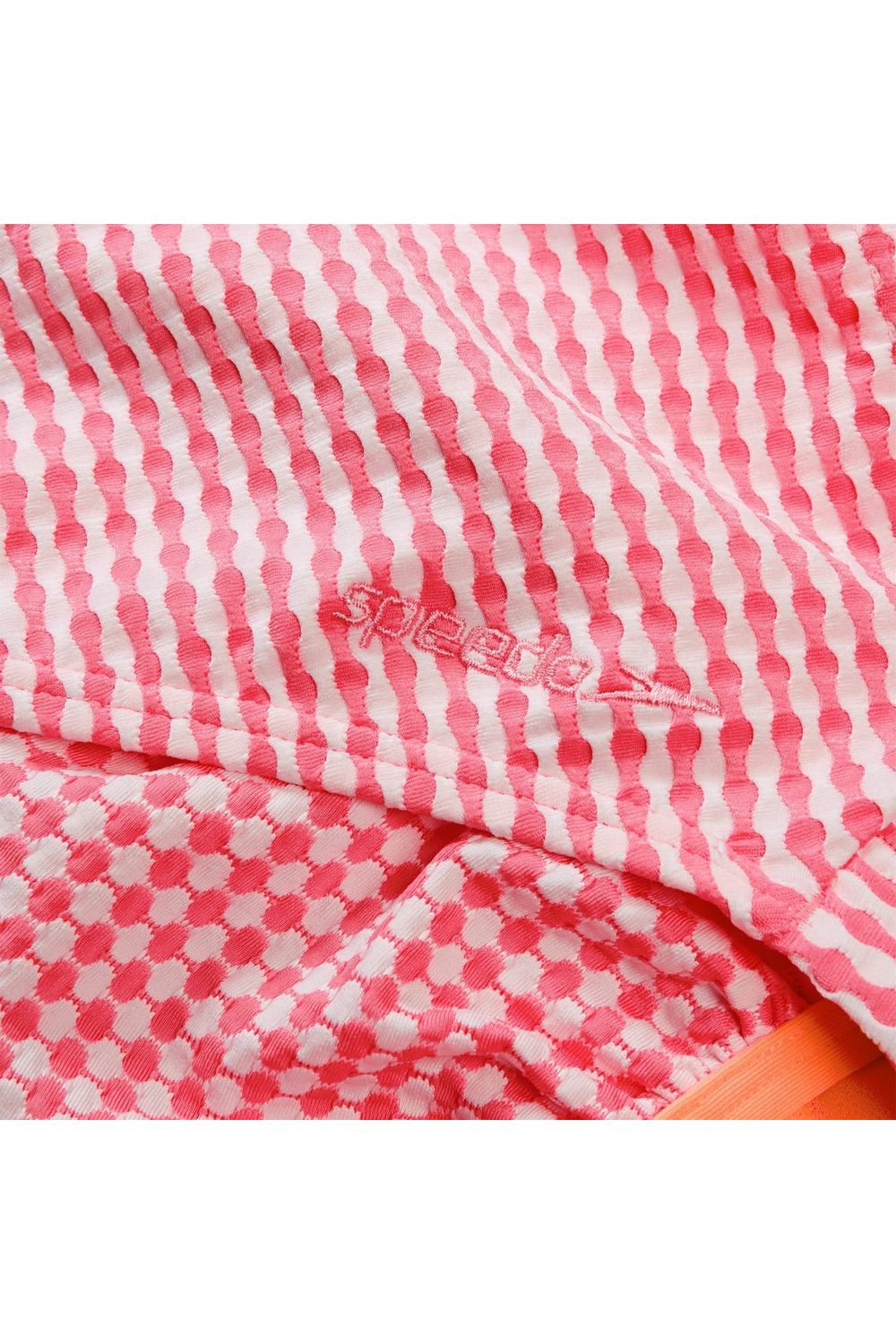 Light Pink Gingham One Piece Swimsuit, Image 4 of 4