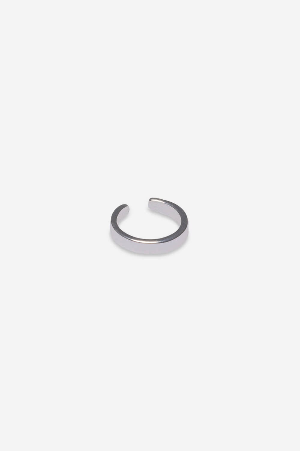 Sterling Silver Plain Cut Sterling Silver Earring Cuff, Image 1 of 2