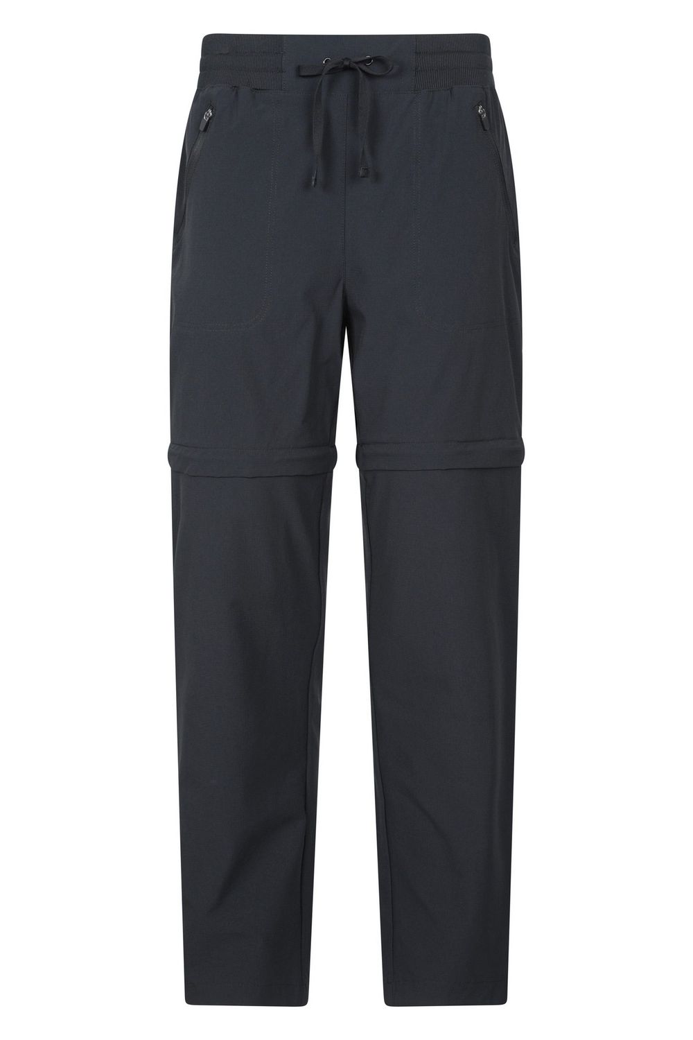 Black Explorer Zipoff Trousers
