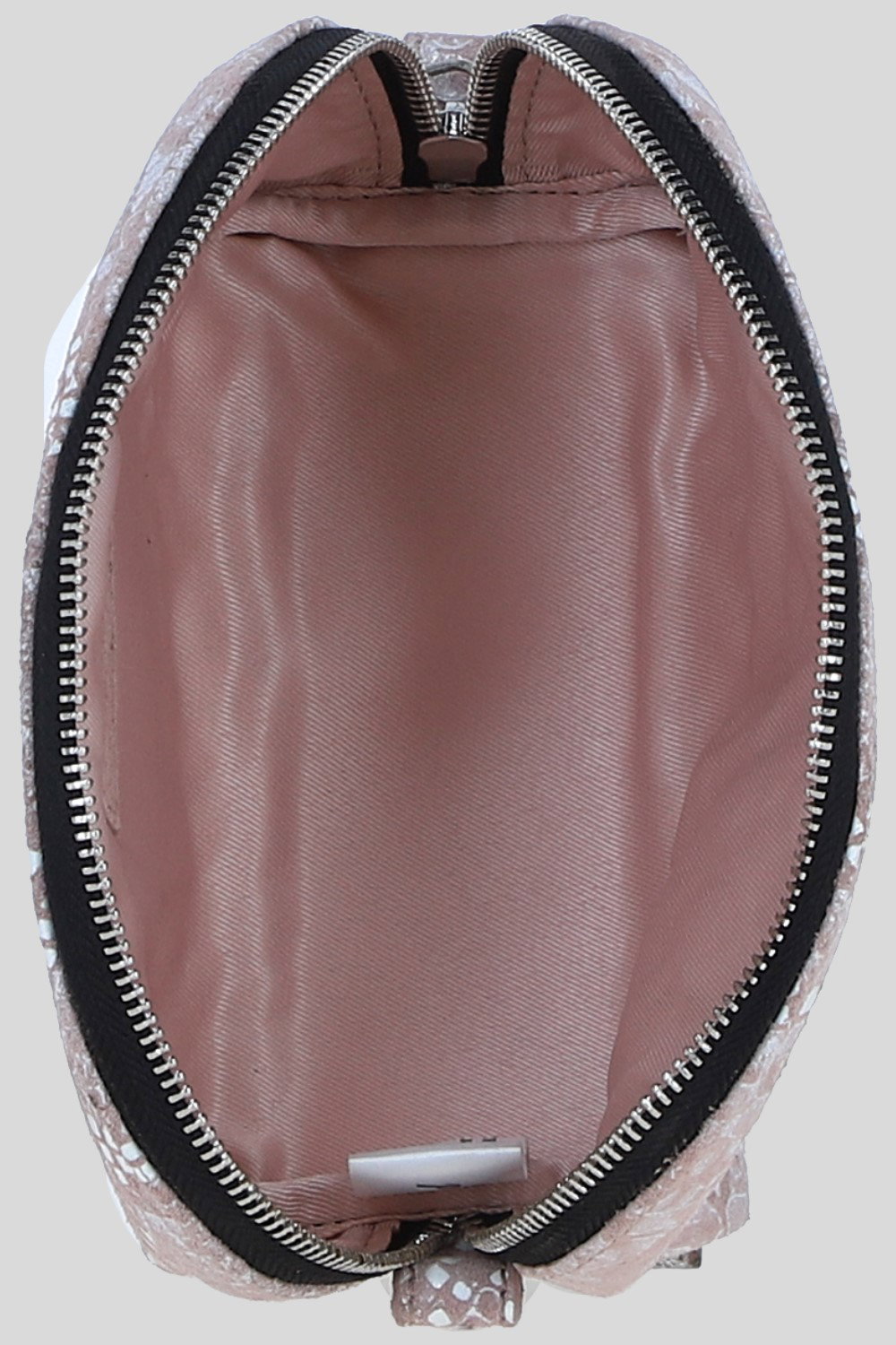 Light Pink 'Philippa' Real Leather Makeup Bag, Image 4 of 4