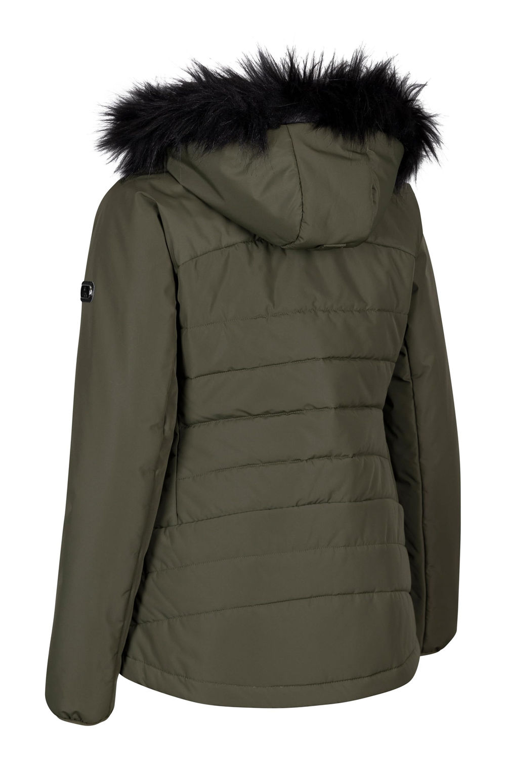 Dark Green Translate Padded Jacket, Image 2 of 4