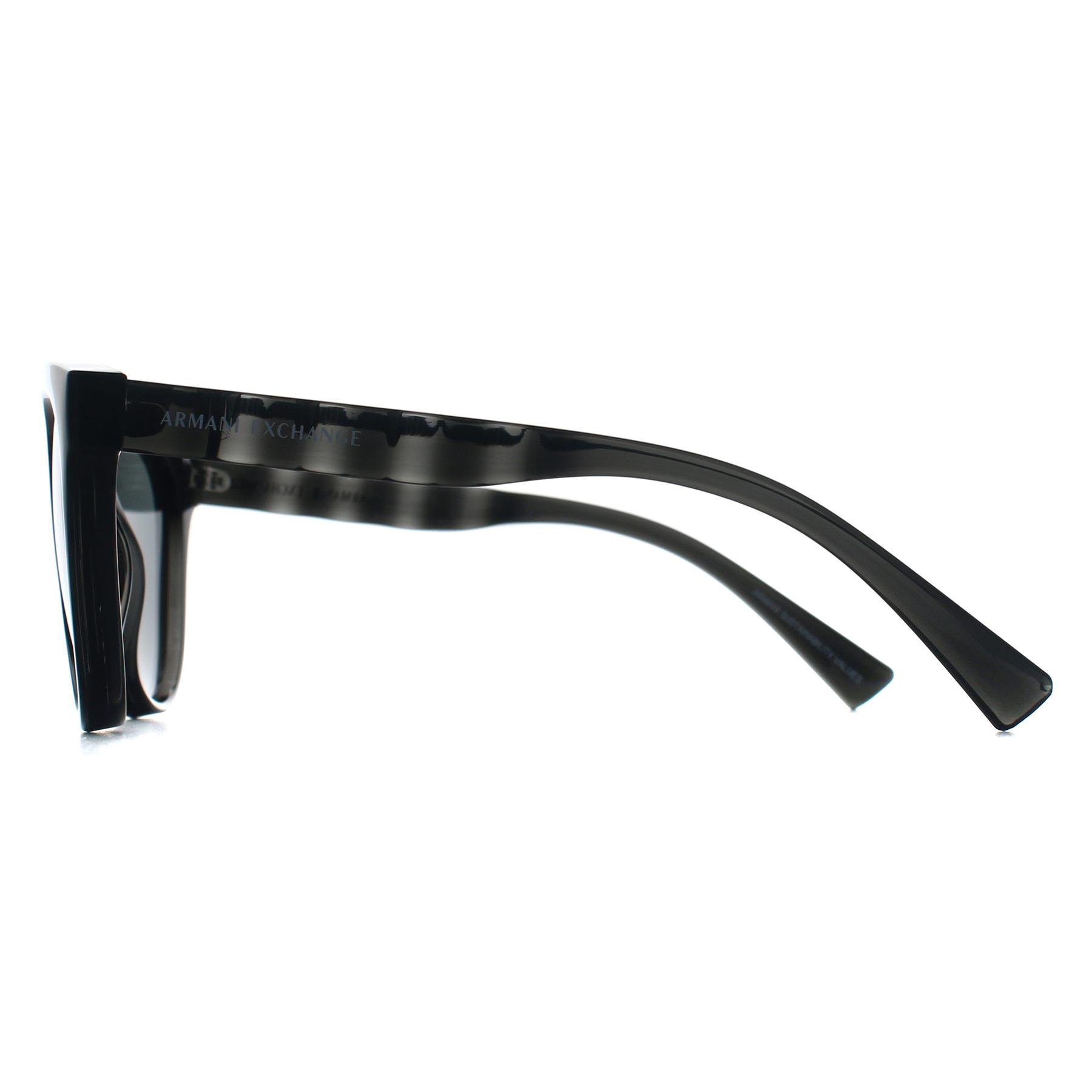 Grey Cat Eye Shiny Transparent Grey Dark Grey AX4148SU, Image 3 of 3