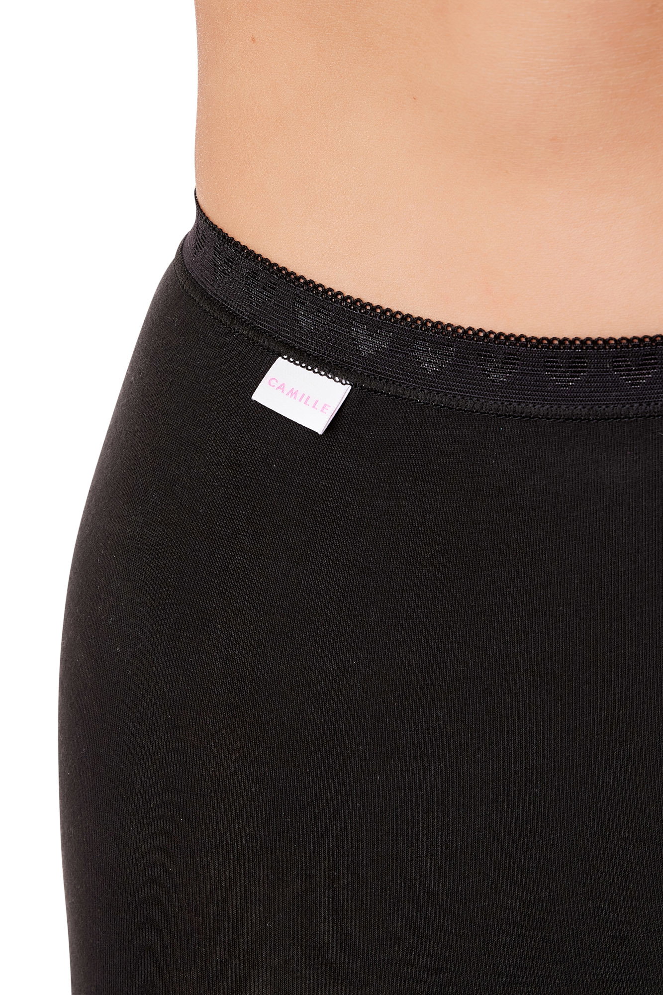 Black Three Pack Cotton Maxi Briefs, Image 5 of 5