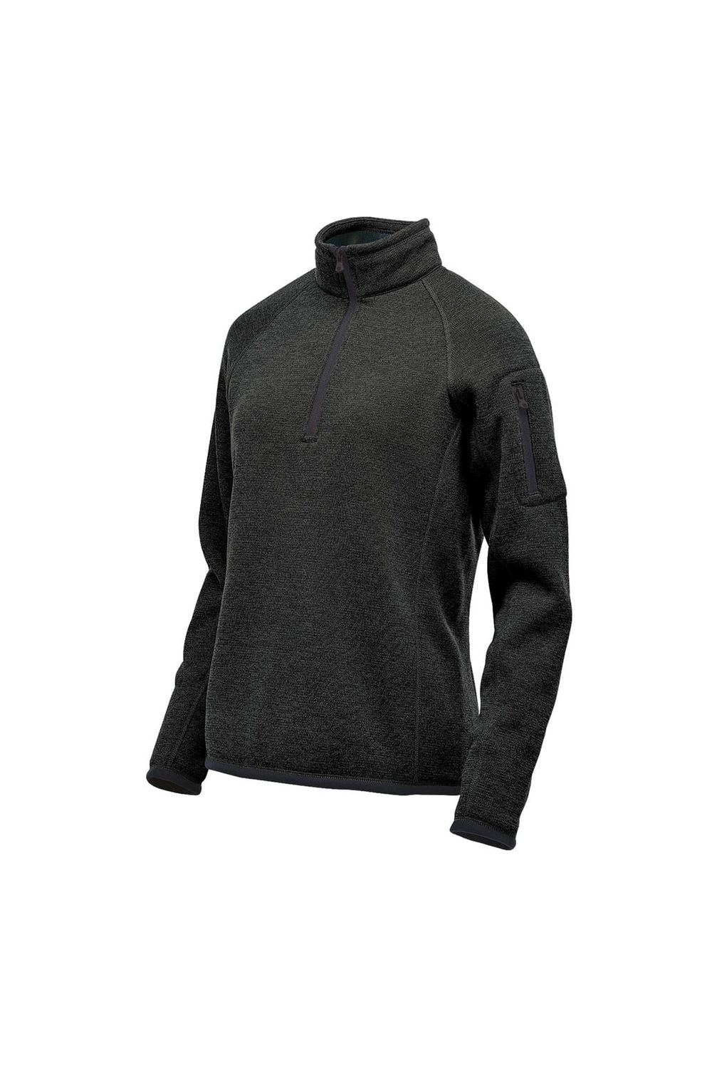 Black Avalanche Fleece Top, Image 3 of 3