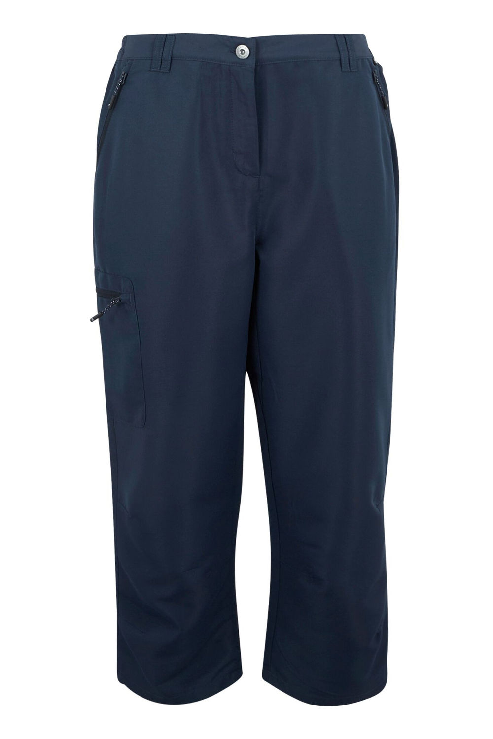 Navy Chaska III Walking Capri Cropped Trousers, Image 1 of 4