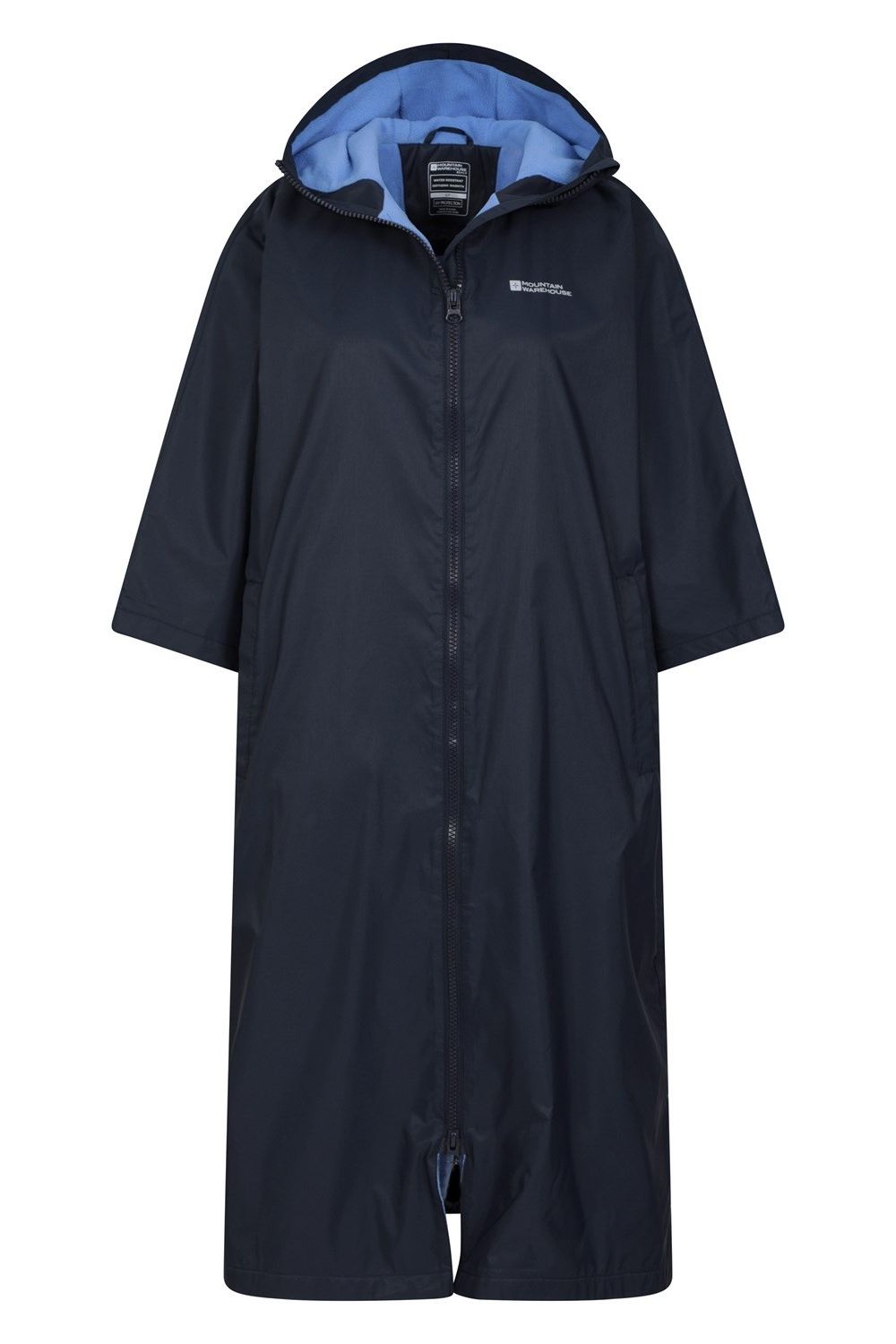 Navy Coastline Water Resistant Robe, Image 5 of 5