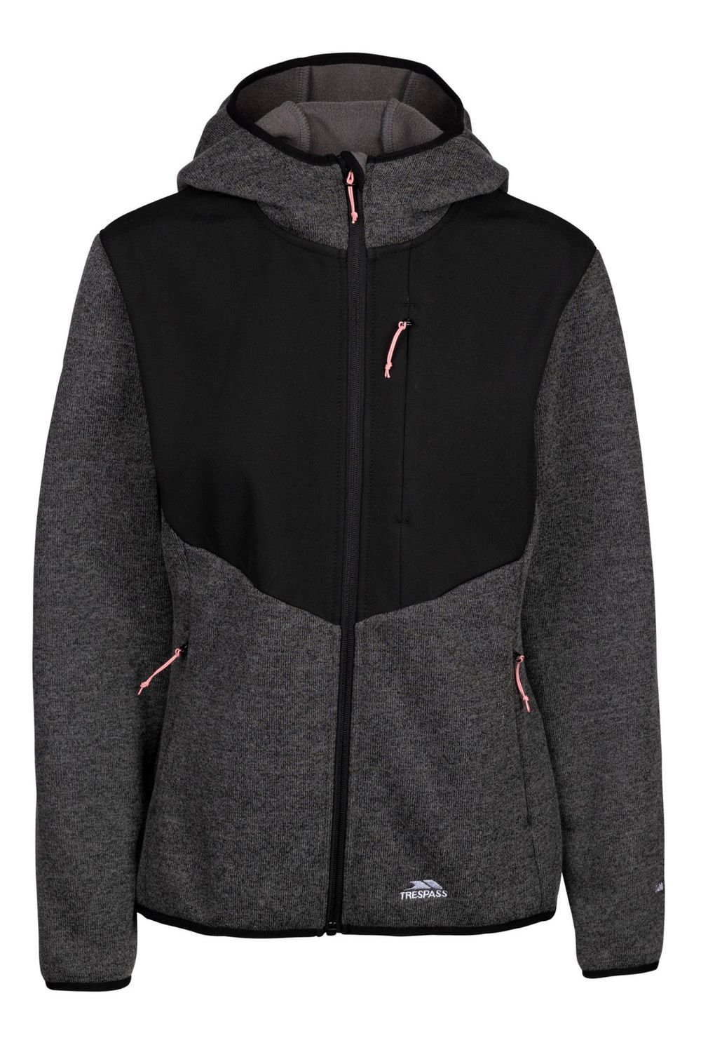 Grey Trespass Grey Tierra Fleece Jacket, Image 1 of 2