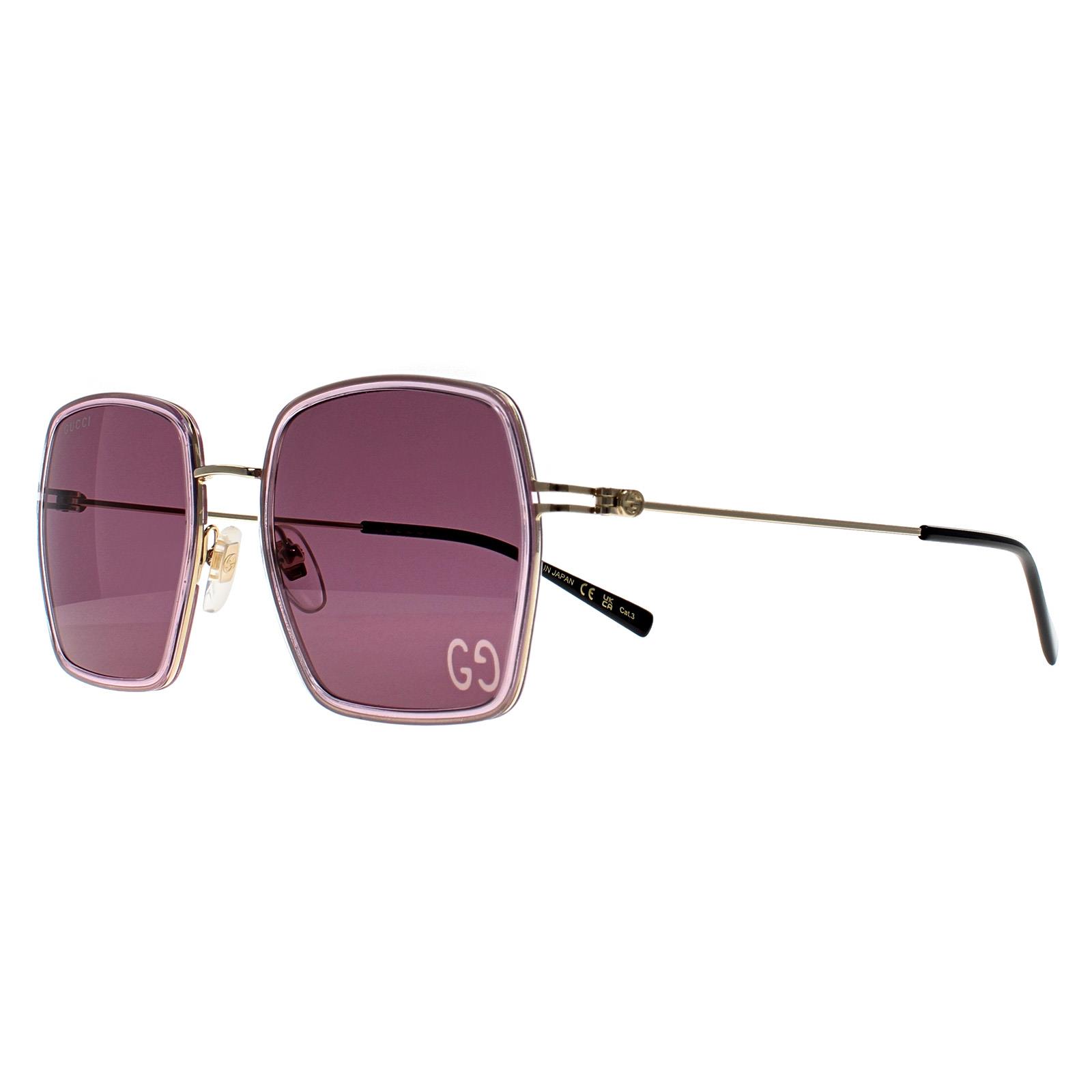 Pink Gucci Pink Square Pink Gold Violet GG1848S, Image 2 of 4