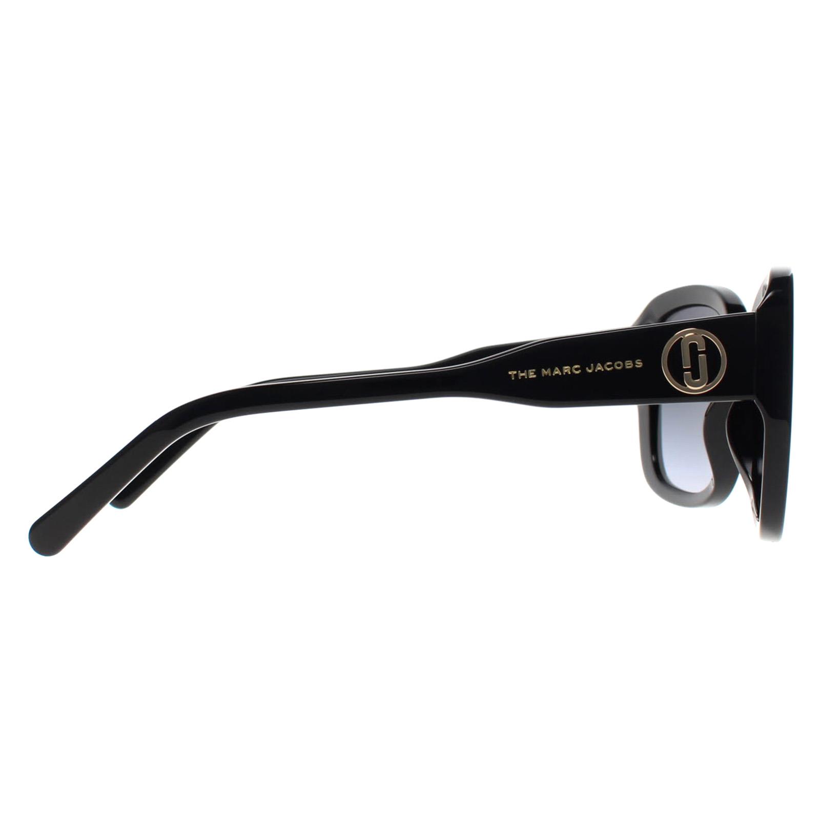 Black Marc Jacobs Black Rectangle Black Dark Grey Gradient MARC 625/S, Image 4 of 4