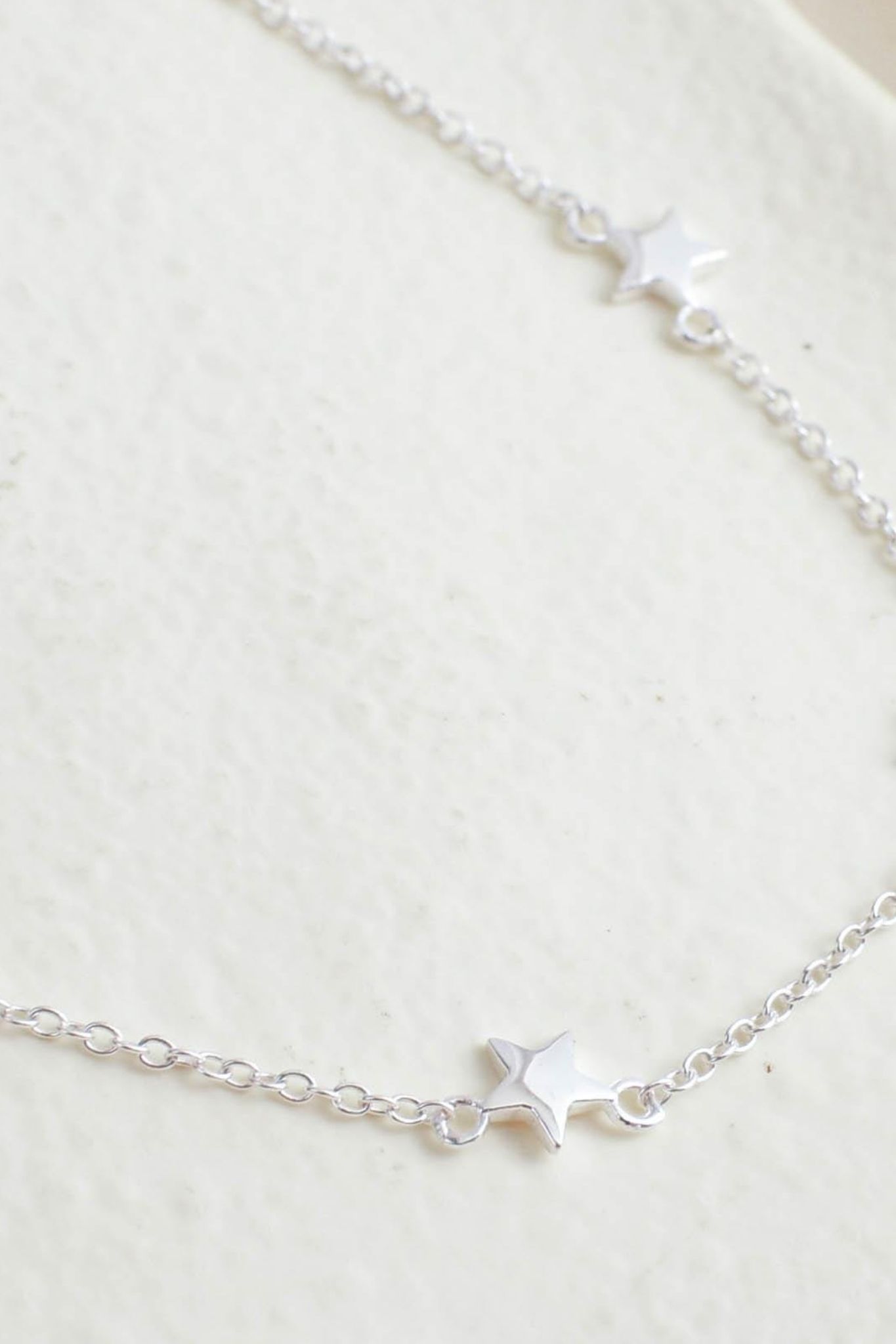 Silver Sterling Silver Stars Bracelet, Image 3 of 4