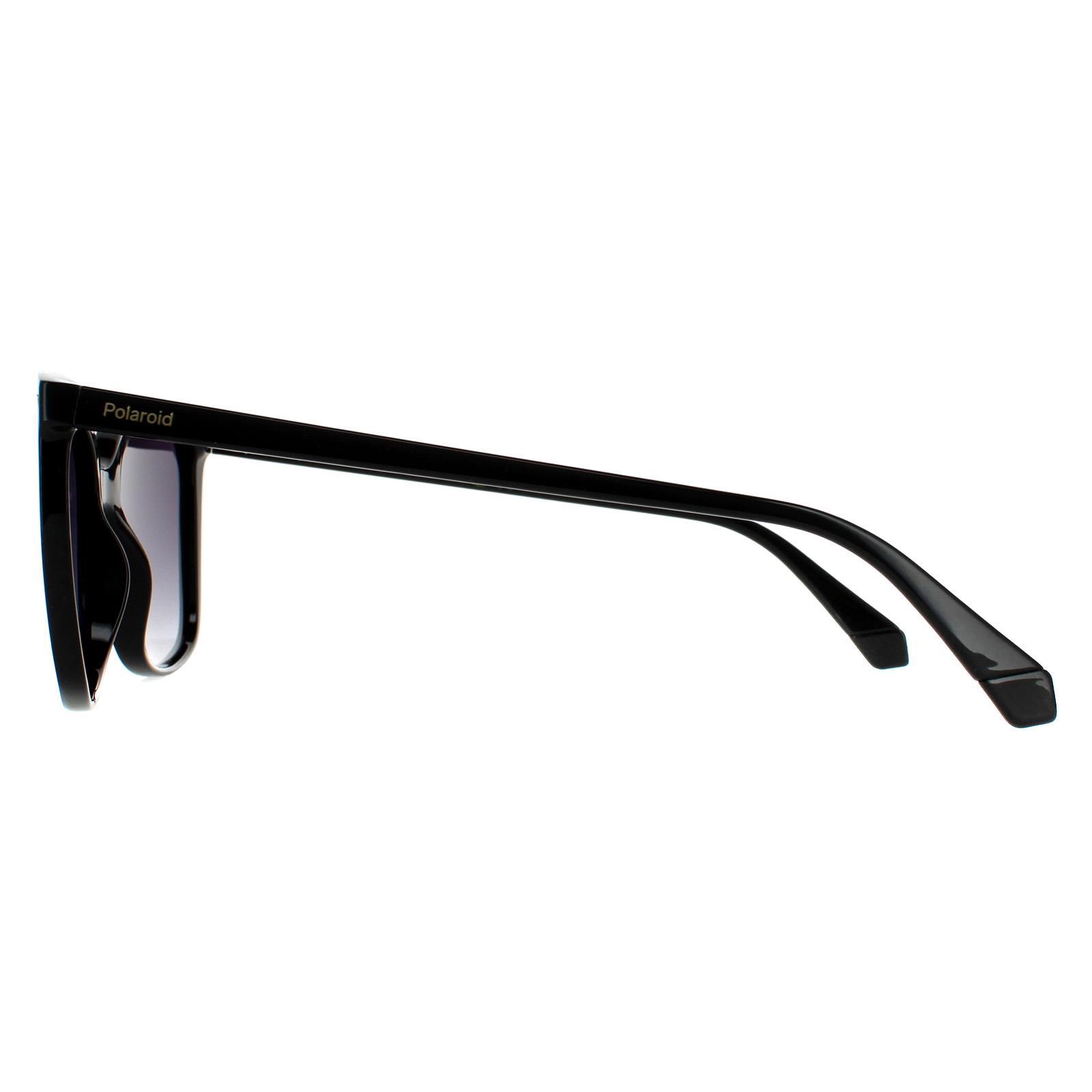 Black Polaroid Black Square Black Grey Gradient Polarized 90041091, Image 3 of 4