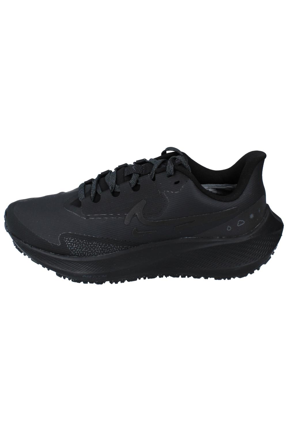 Black Air Zoom Pegasus Shield Running Trainers, Image 1 of 6