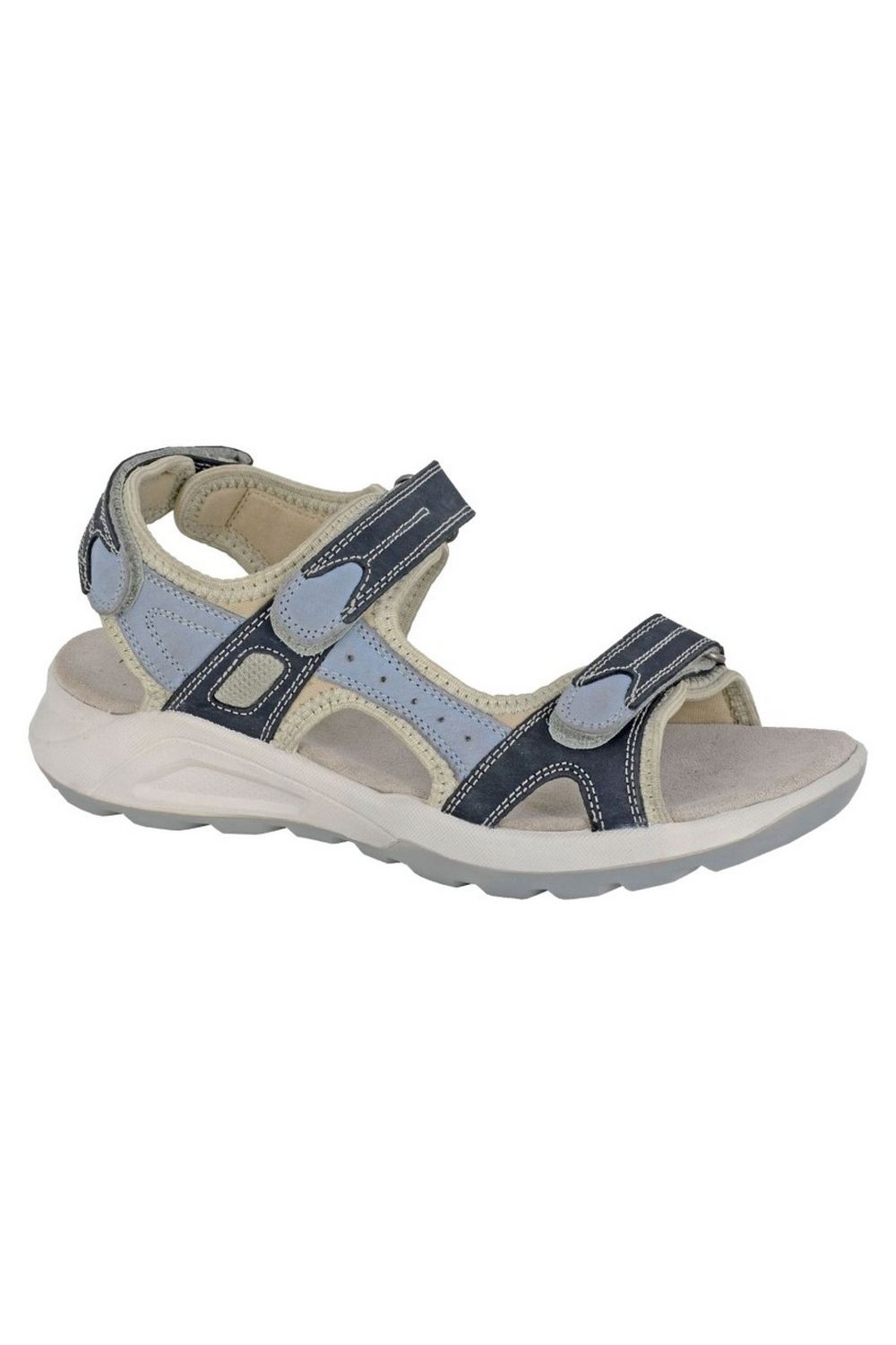Blue Nubuck Sports Sandals, Image 1 of 2