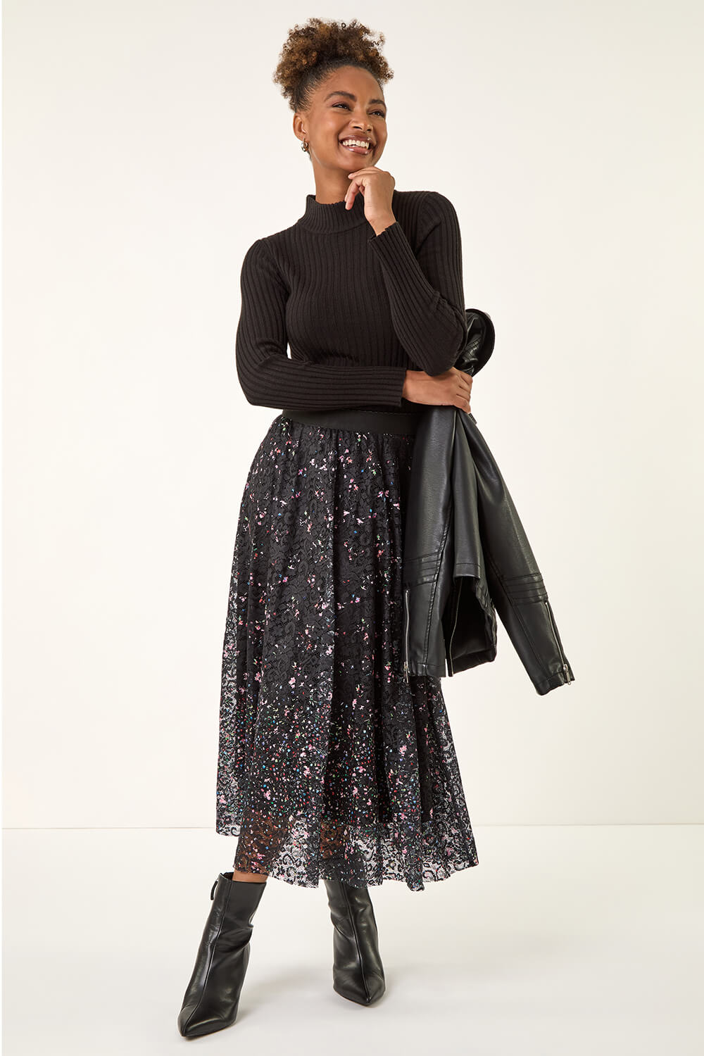 Side Overlay Skirt