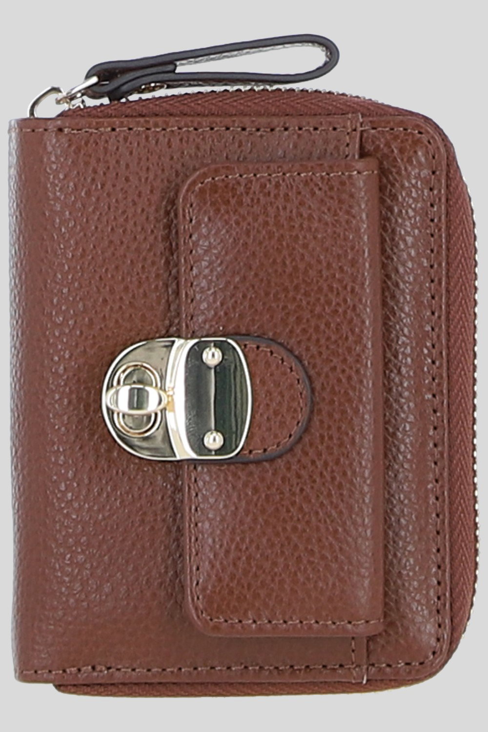 Tan Ashwood Leather Tan 'Sorellia' Real Leather Purse, Image 1 of 4