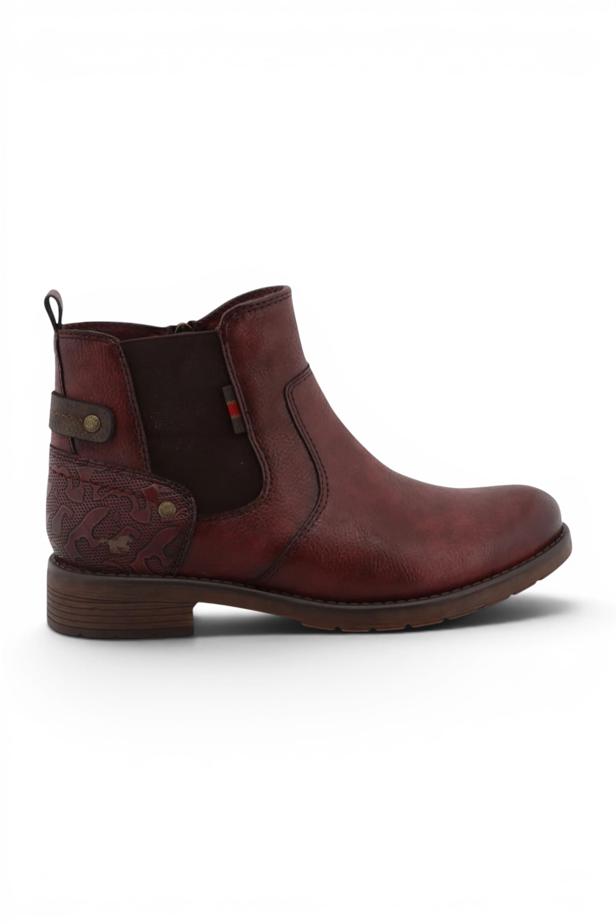 Red Womens Chelsea Ankle Boots - M0052002, Image 1 of 7