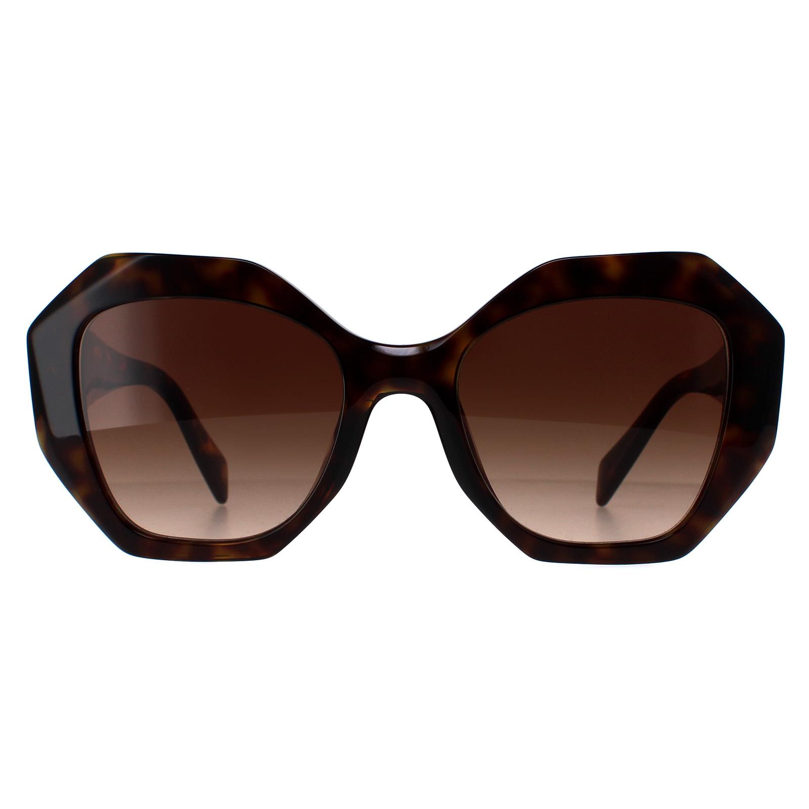 Brown Prada Brown Round Tortoise Brown Gradient PR16WS, Image 1 of 6