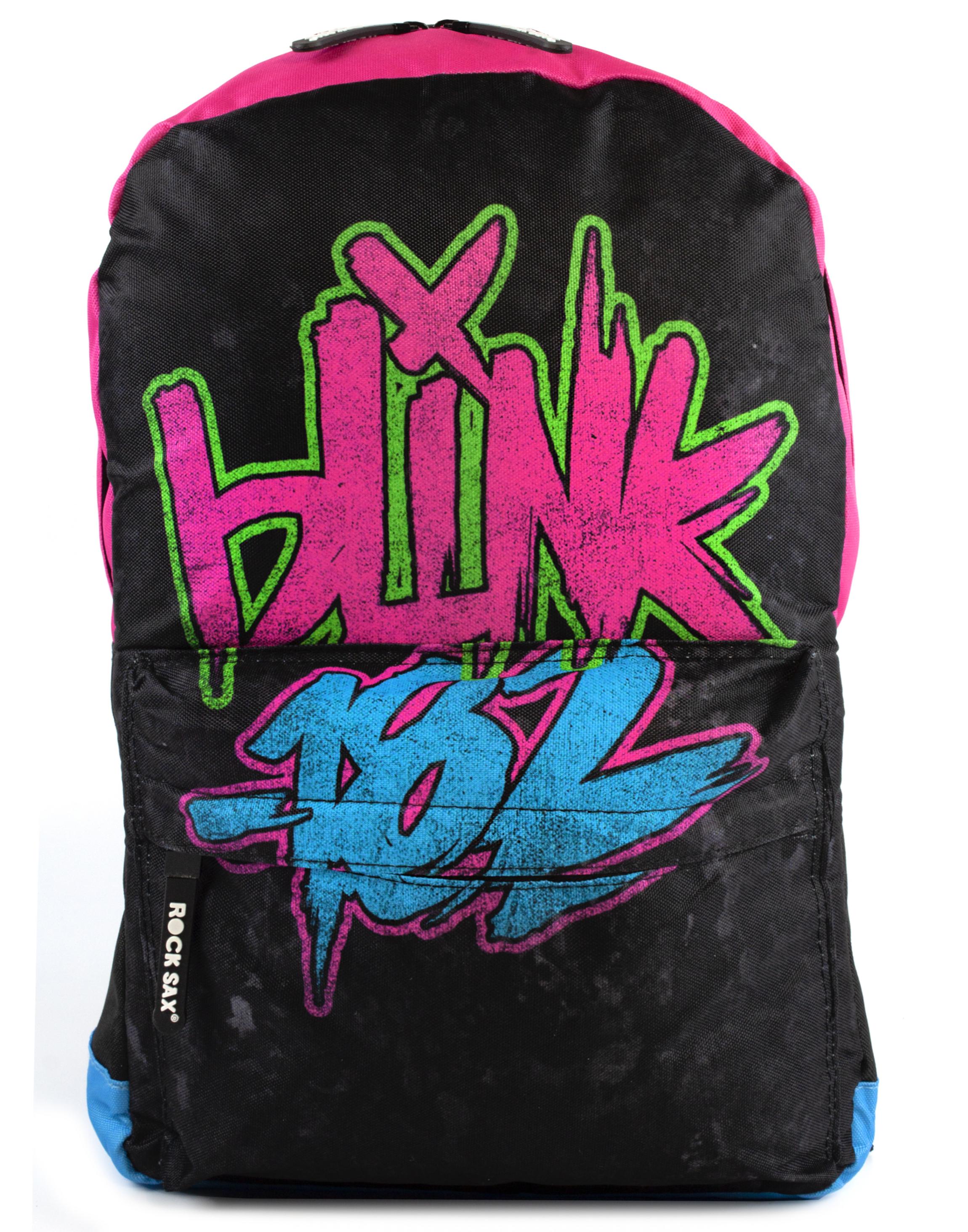 Black Rock Sax Blink 182 Logo Backpack, Image 1 of 3
