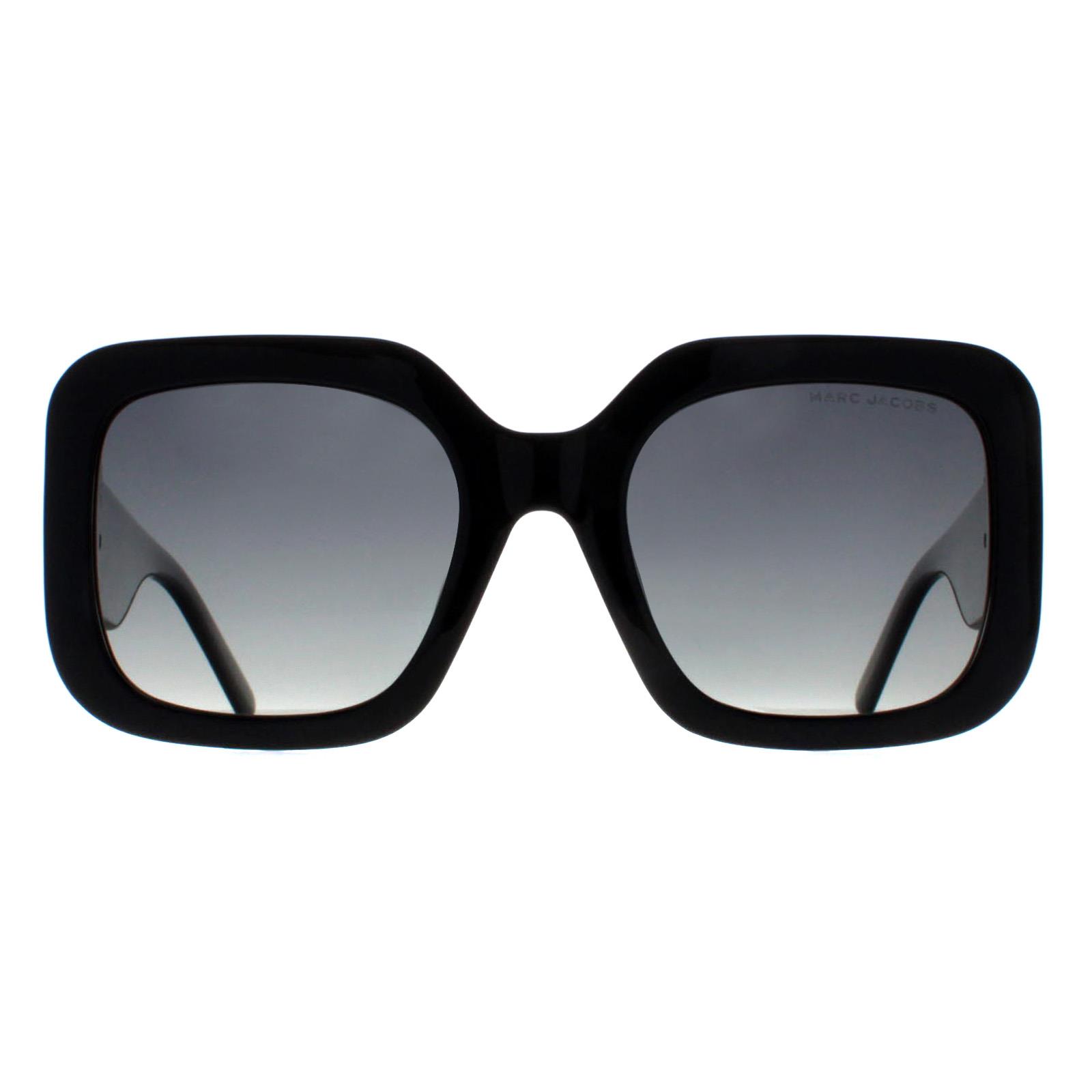 Black Marc Jacobs Black Square Black Grey Gradient MARC 647/S, Image 1 of 4