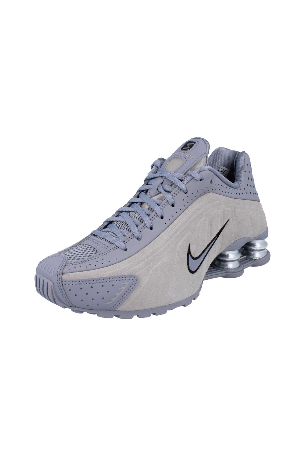 Grey Shox R4 Running Trainers, Image 2 of 6