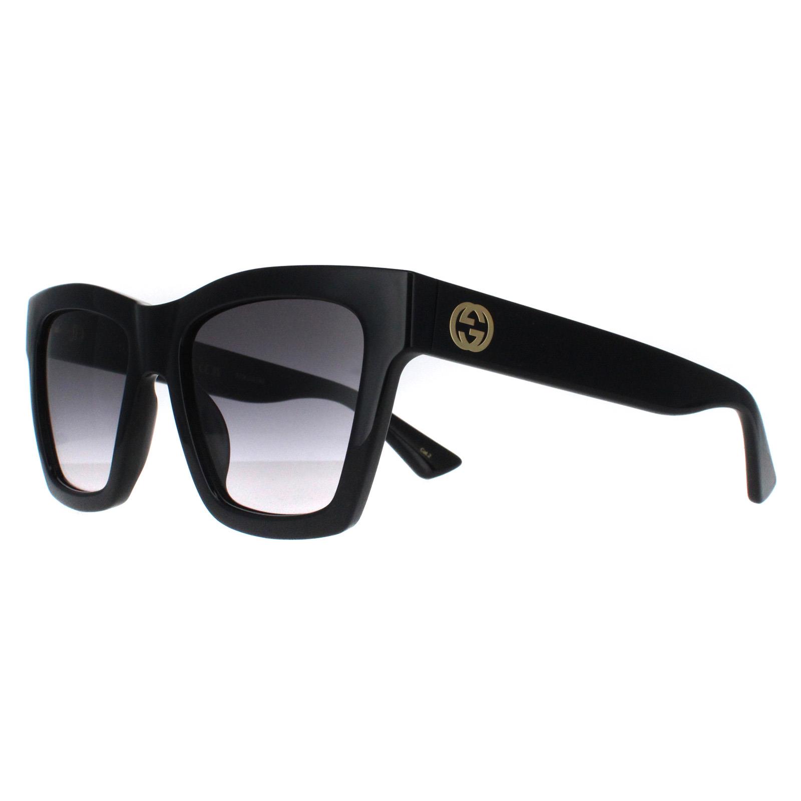 Black Gucci Black Square Black Grey Gradient GG1714S, Image 2 of 6