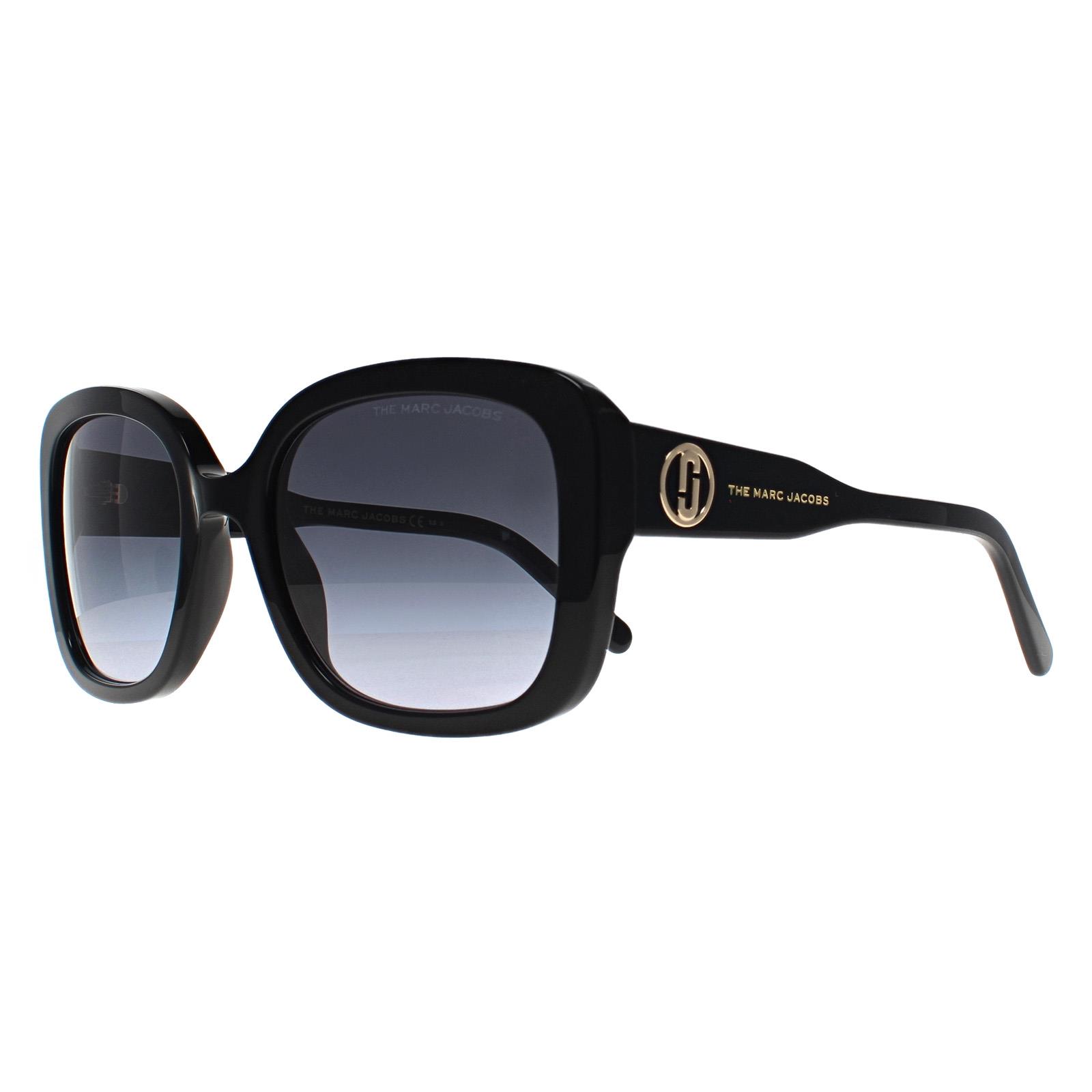 Black Marc Jacobs Black Rectangle Black Dark Grey Gradient MARC 625/S, Image 2 of 4