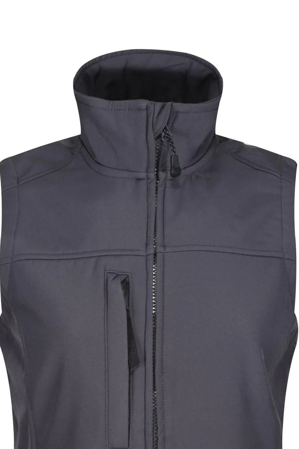 Grey Regatta Grey Flux Softshell Gilet, Image 3 of 3