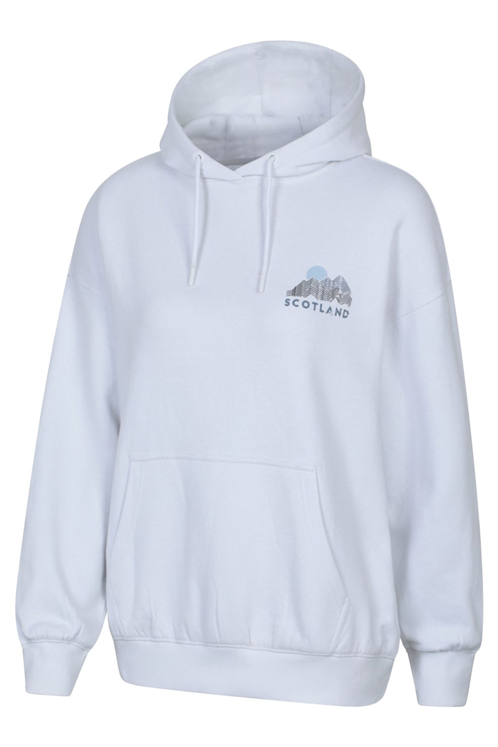 Beige Scotland Graphic Relaxed Fit Hoodie, Image 3 of 5