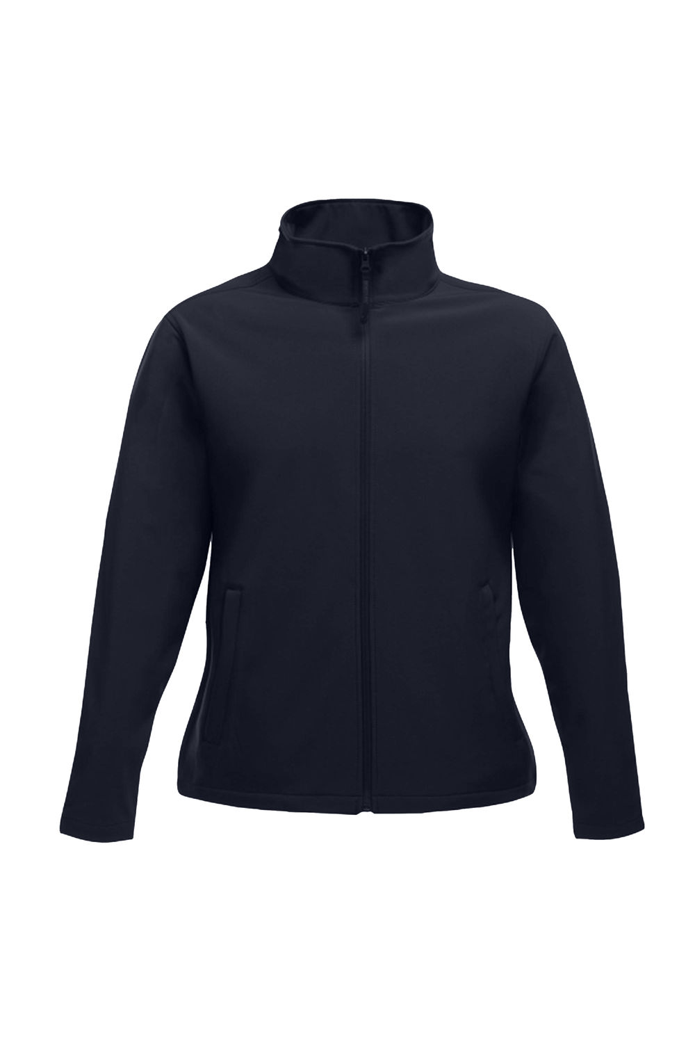 Navy Printable Soft Shell Jacket, Image 2 of 4