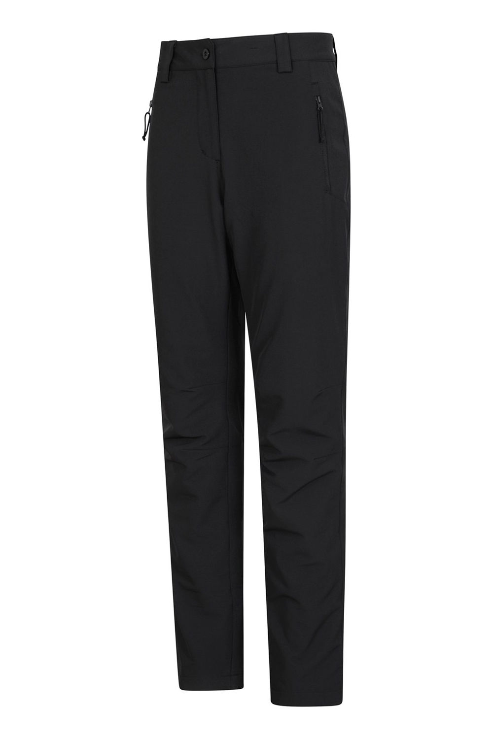 Black Arctic II Thermal Fleece Hiking Trousers, Image 3 of 6