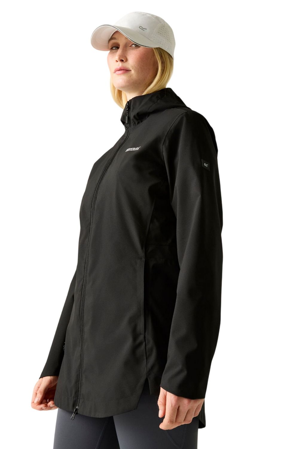 Black Regatta Black Natalina Waterproof Jacket, Image 4 of 4